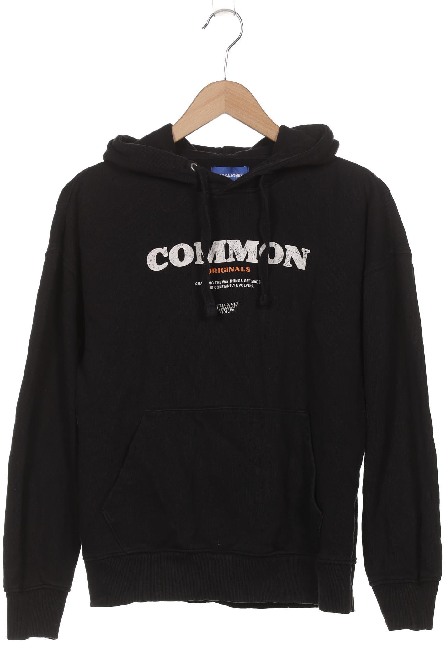 

Jack & Jones Herren Kapuzenpullover, schwarz, Gr. 48