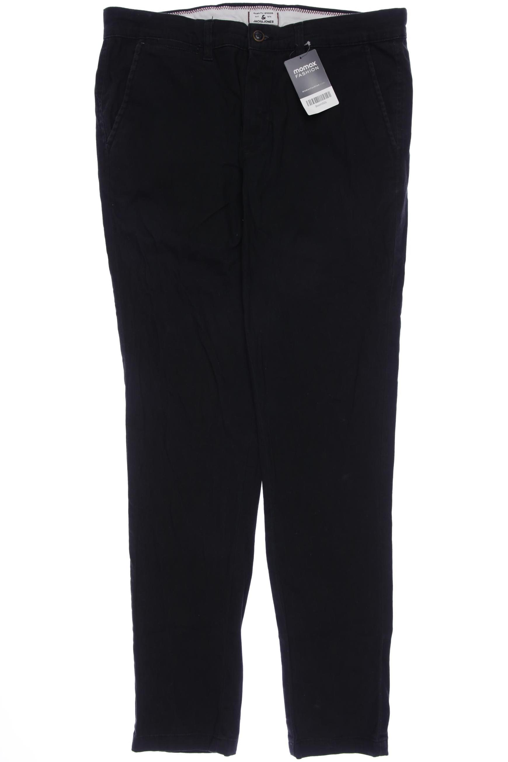 

Jack & Jones Herren Stoffhose, schwarz, Gr. 33