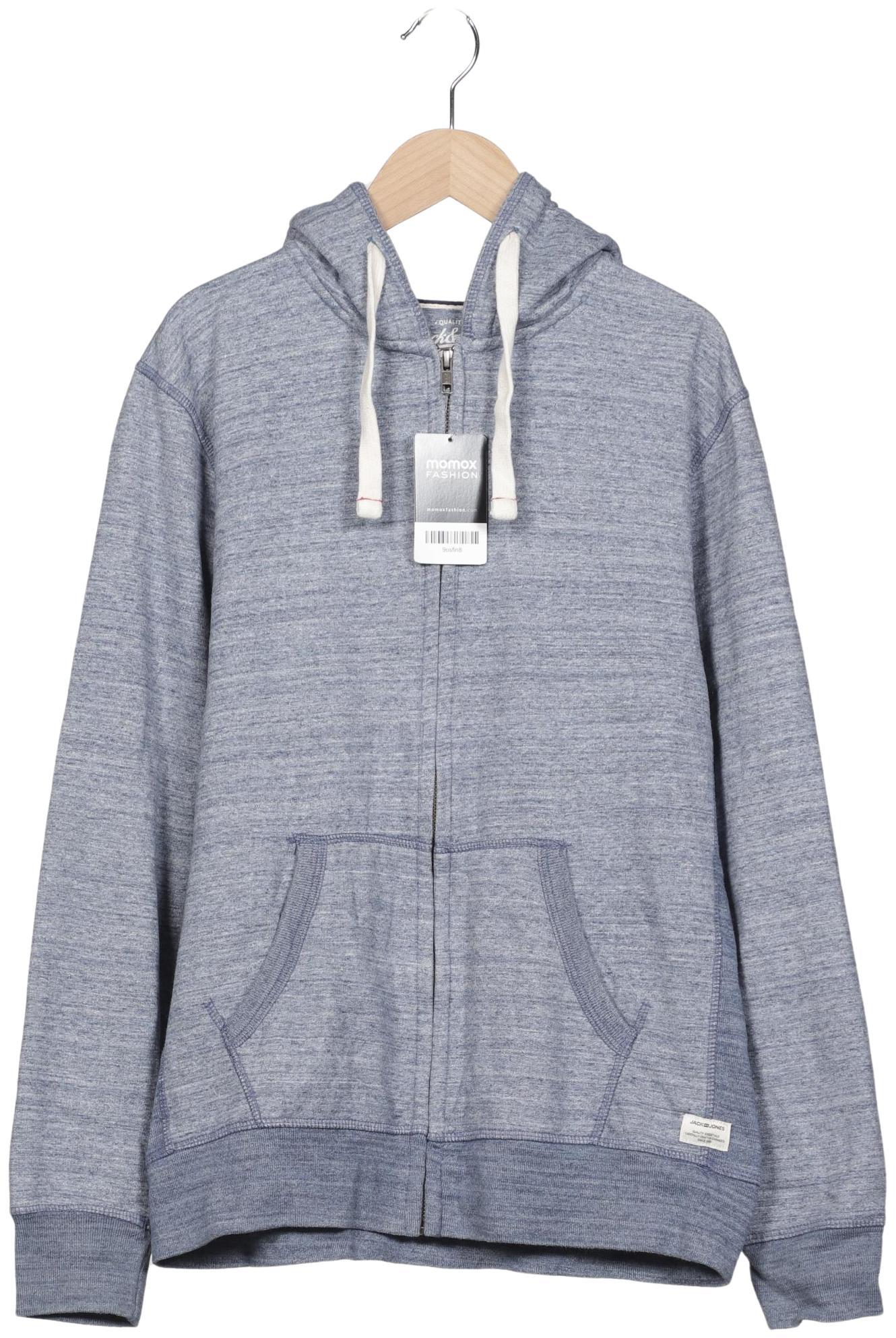

Jack & Jones Herren Kapuzenpullover, blau, Gr. 48