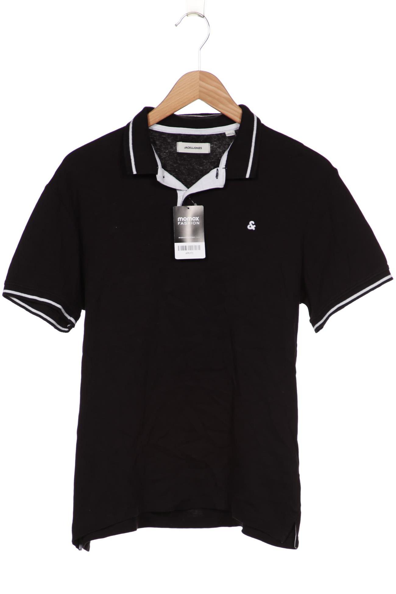 

JACK & JONES Herren Poloshirt, schwarz