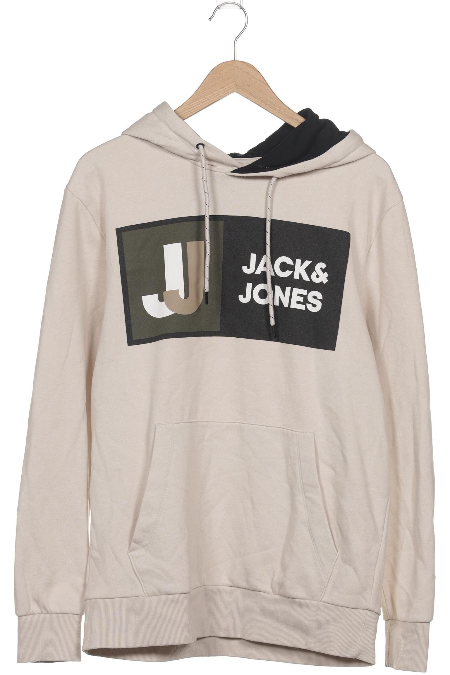 

Jack & Jones Herren Kapuzenpullover, beige, Gr. 54