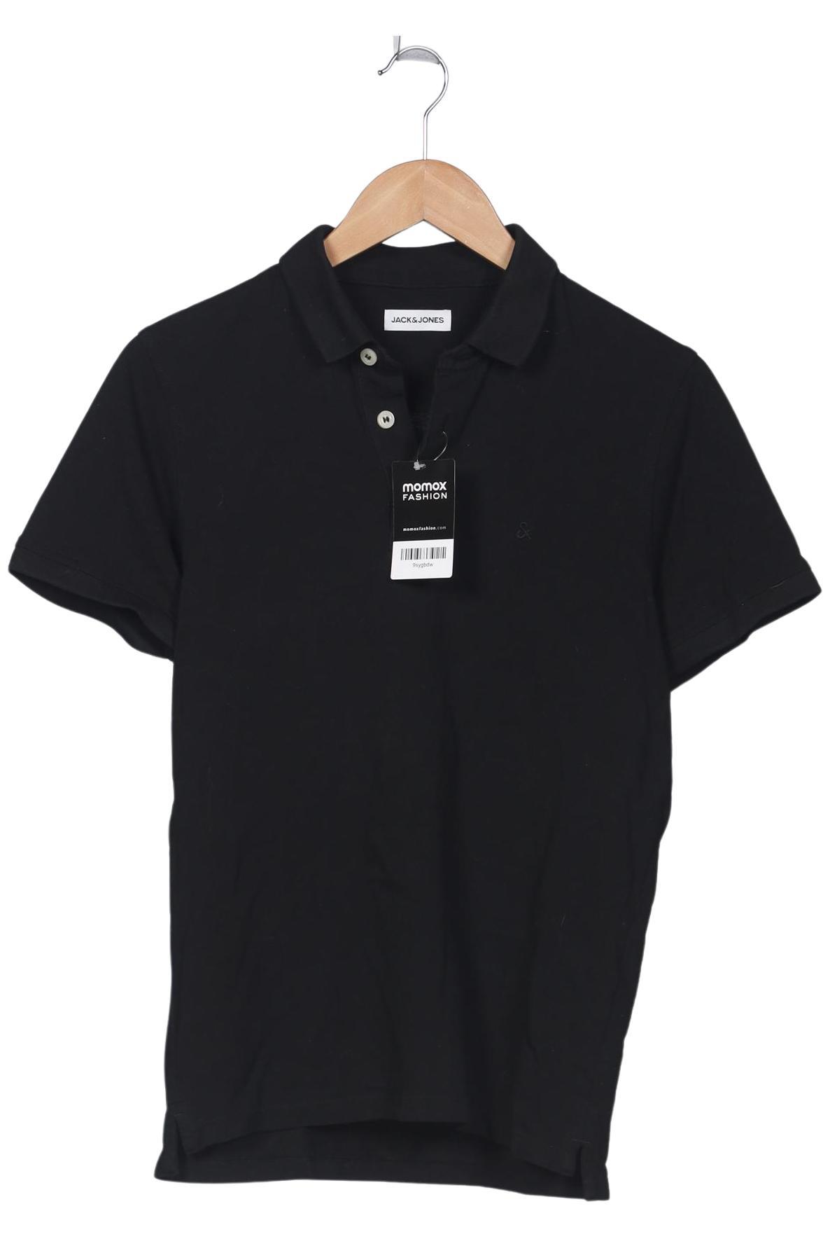 Thumbnail - Jack &amp; Jones Herren Poloshirt, schwarz, Gr. 44
