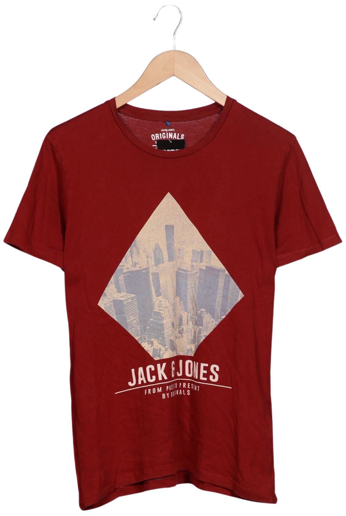 

Jack & Jones Herren T-Shirt, rot, Gr. 46