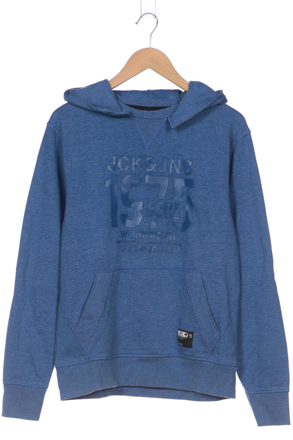 

Jack & Jones Herren Kapuzenpullover, blau, Gr. 52