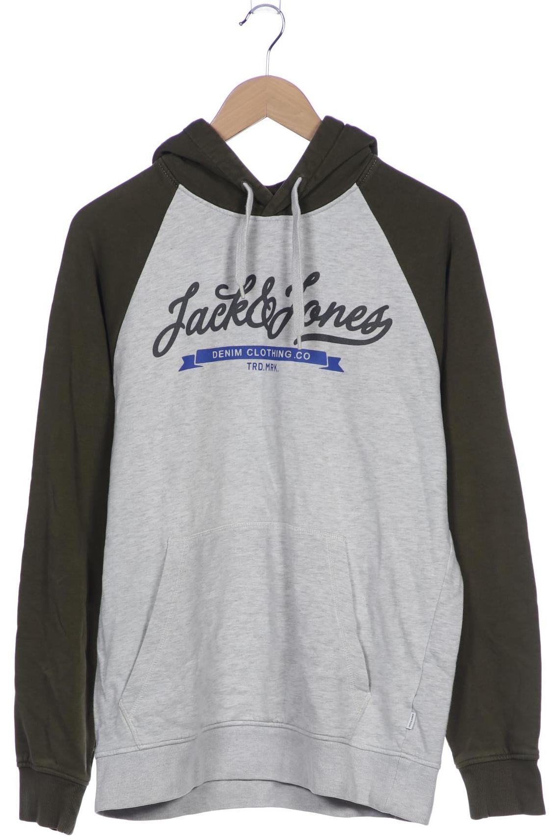 

Jack & Jones Herren Kapuzenpullover, grau, Gr. 52