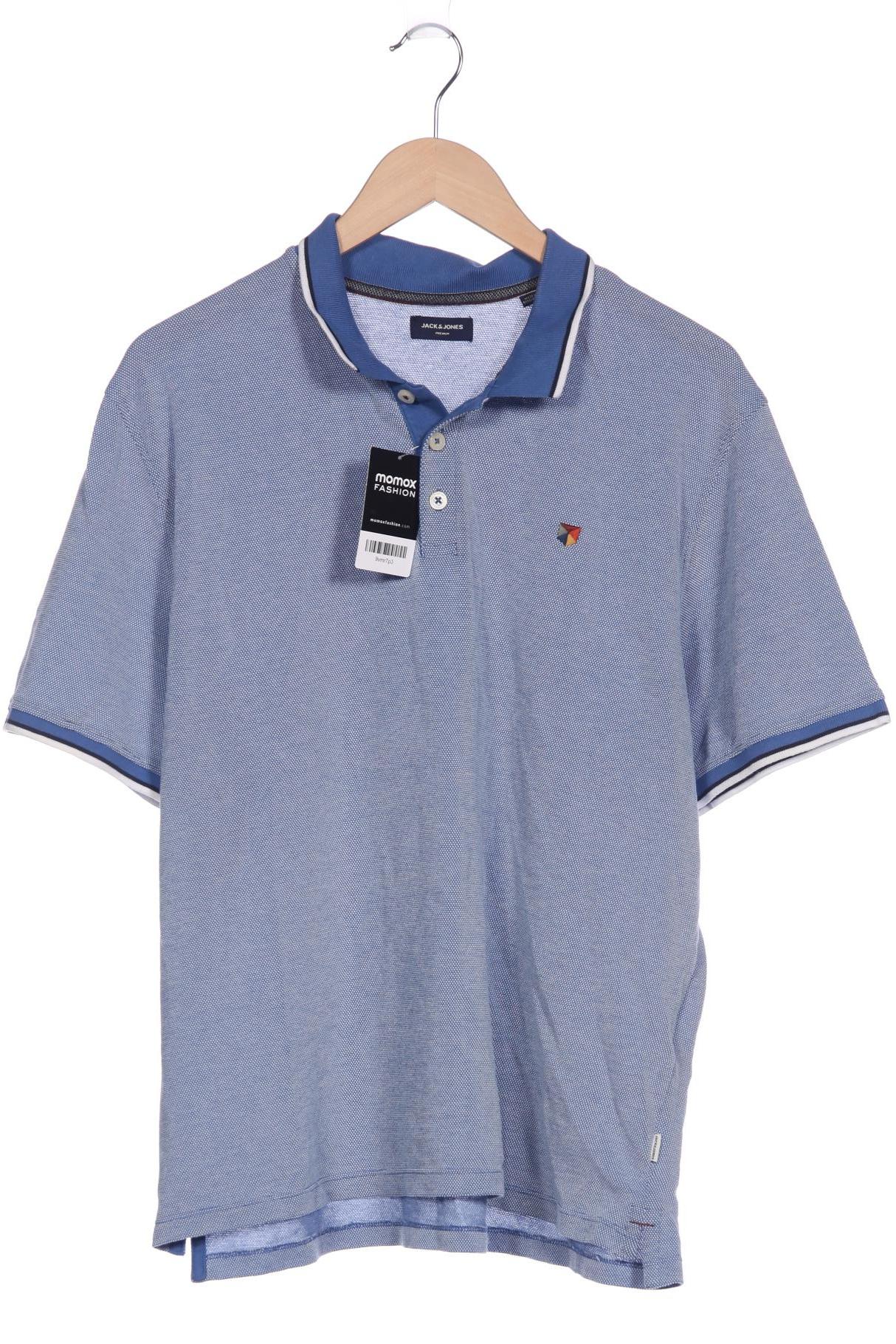 

Jack & Jones Herren Poloshirt, blau, Gr. 56