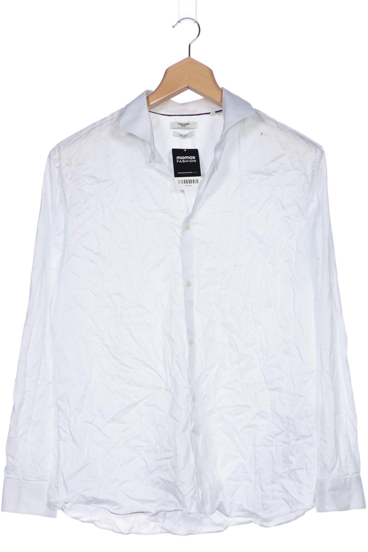 

Jack & Jones Herren Hemd, weiß, Gr. 56