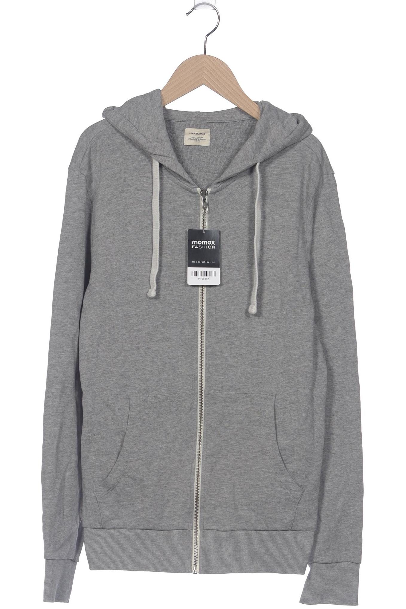 

Jack & Jones Herren Kapuzenpullover, grau, Gr. 46
