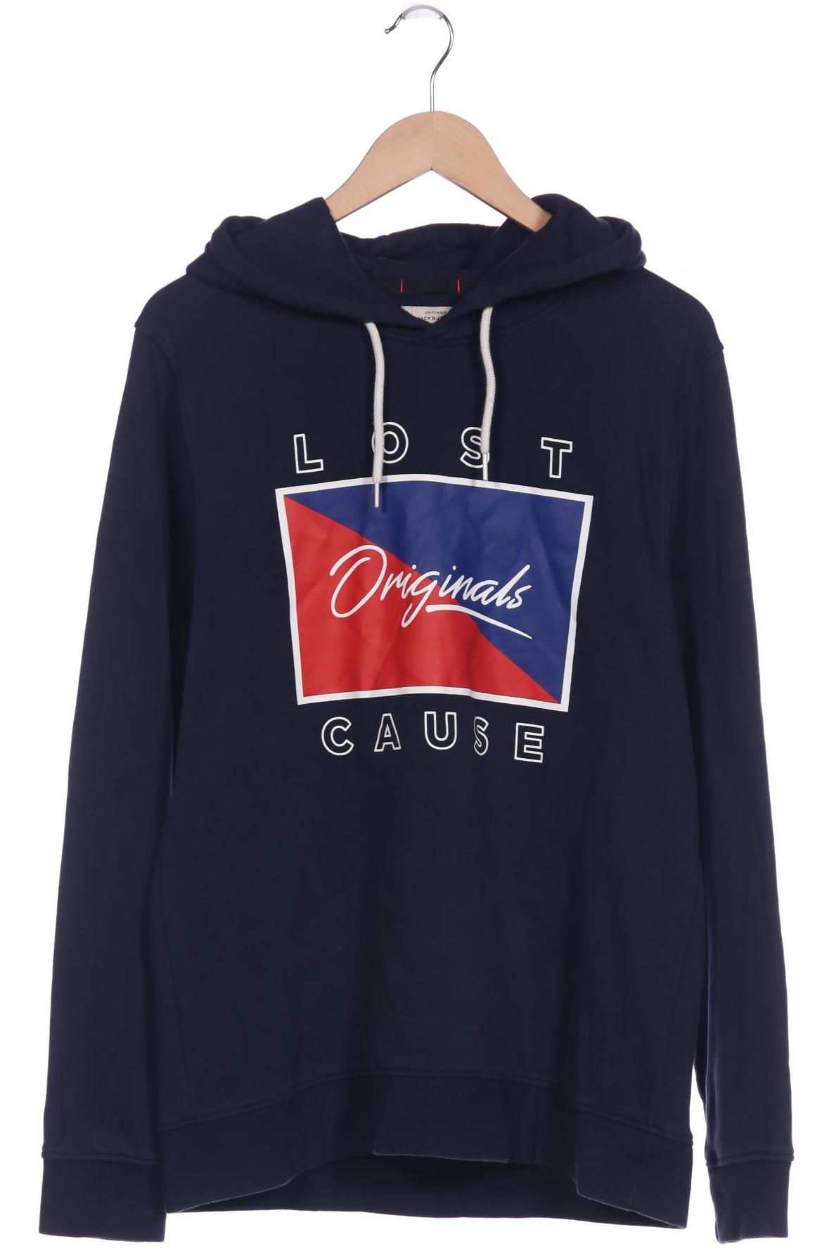 

Jack & Jones Herren Kapuzenpullover, marineblau, Gr. 54