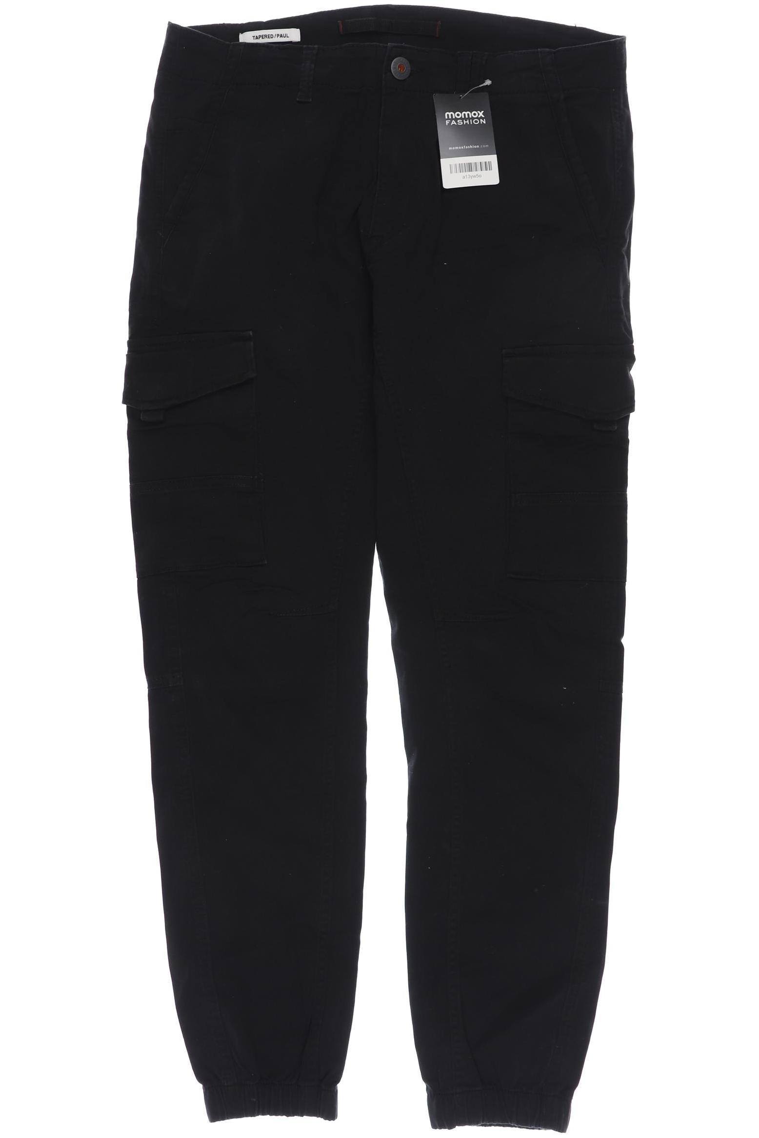 

JACK & JONES Herren Stoffhose, schwarz