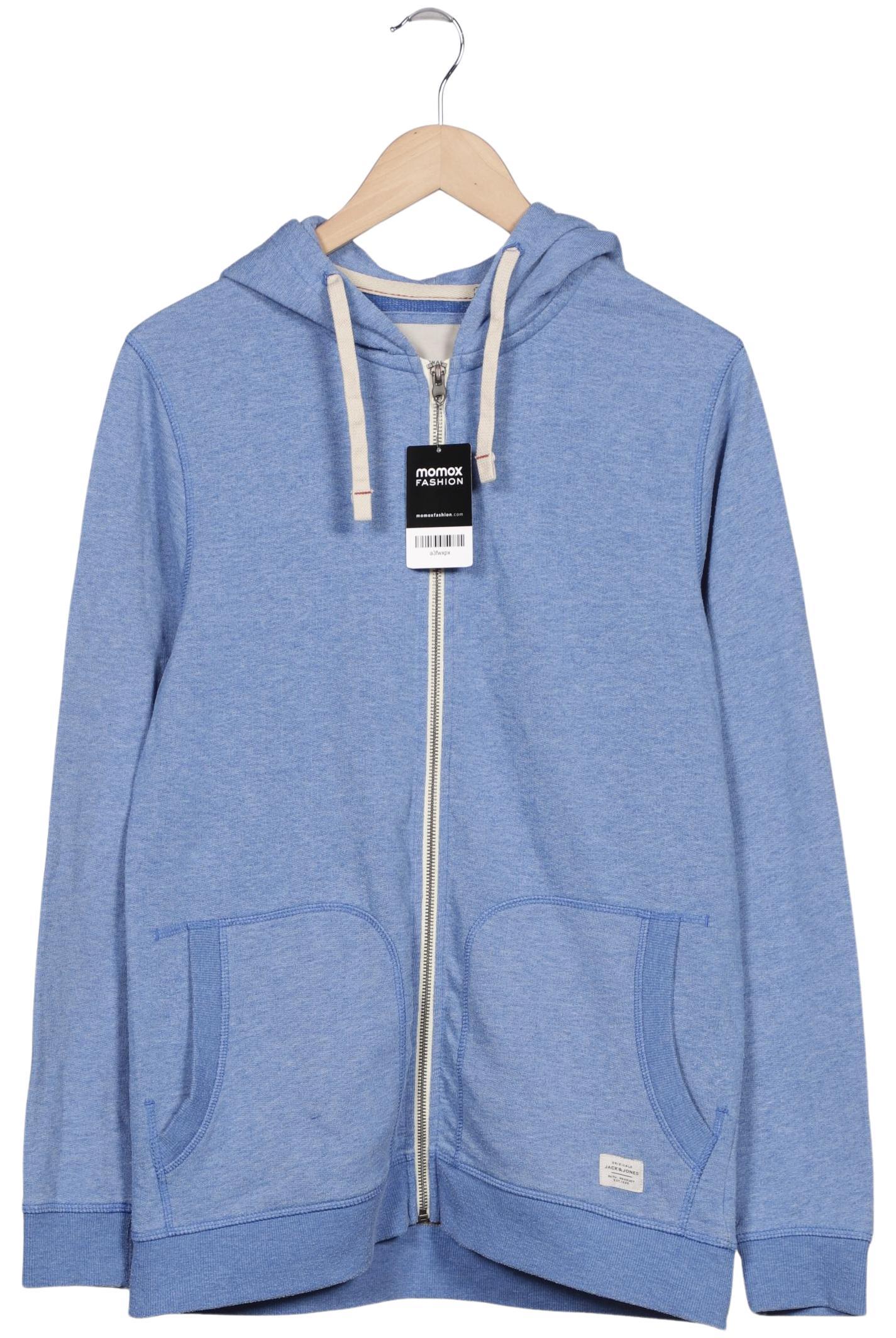 

Jack & Jones Herren Kapuzenpullover, blau, Gr. 52