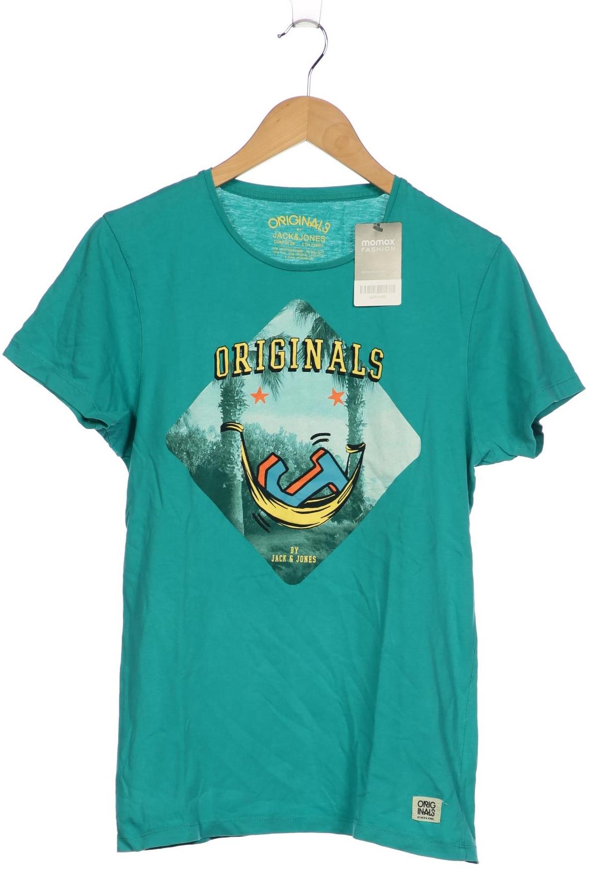 

Jack & Jones Herren T-Shirt, türkis, Gr. 48