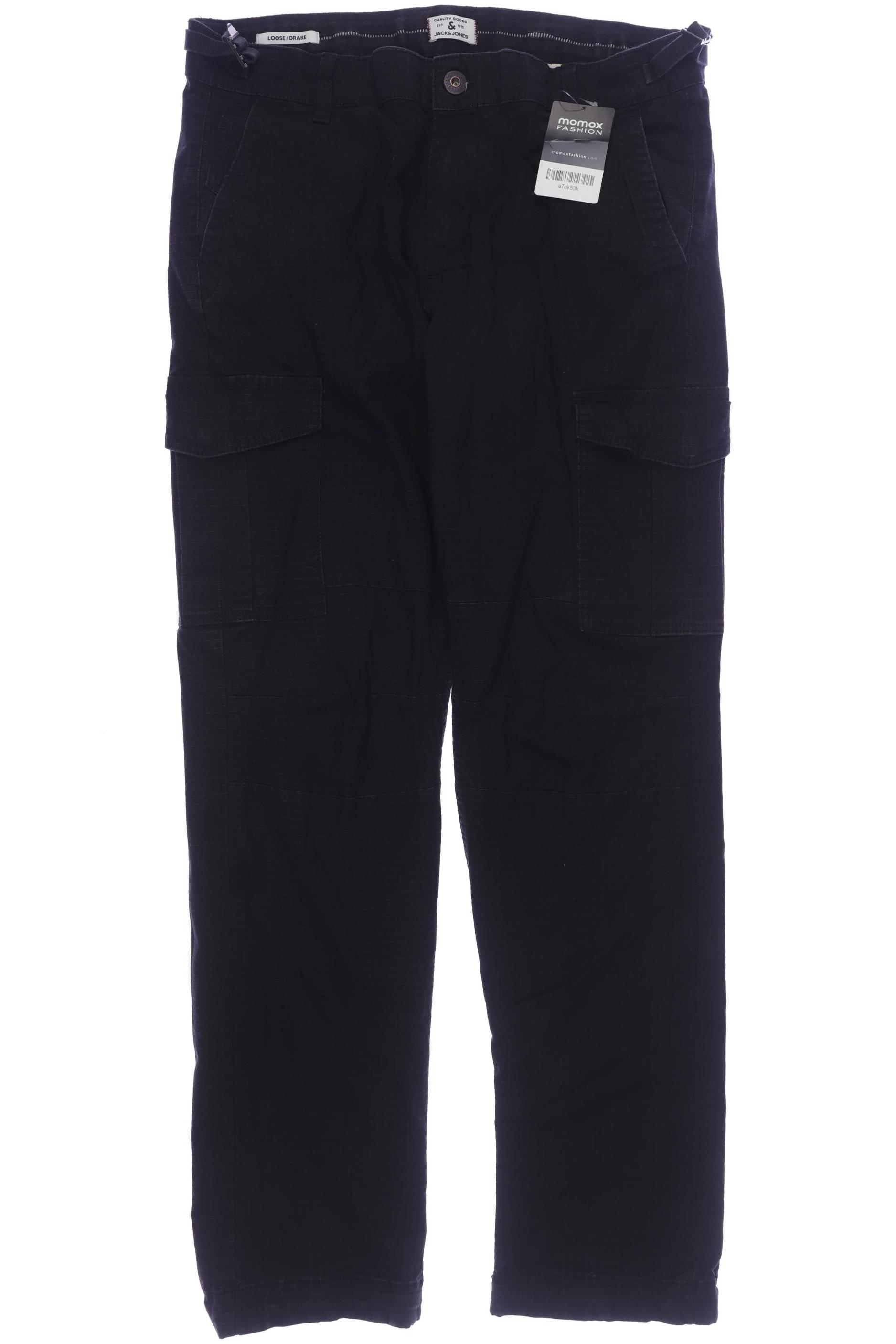 

Jack & Jones Herren Stoffhose, schwarz, Gr. 34
