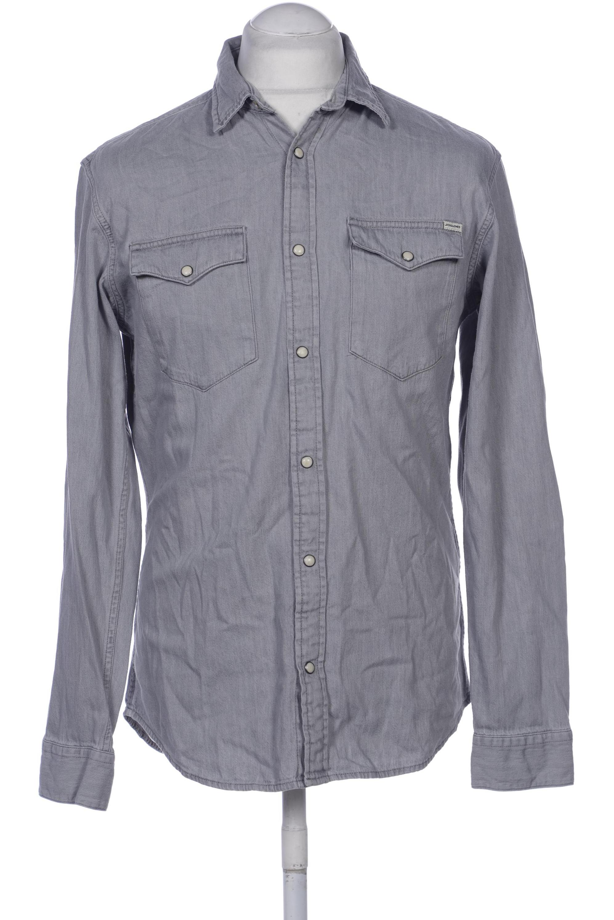 

Jack & Jones Herren Hemd, grau, Gr. 48