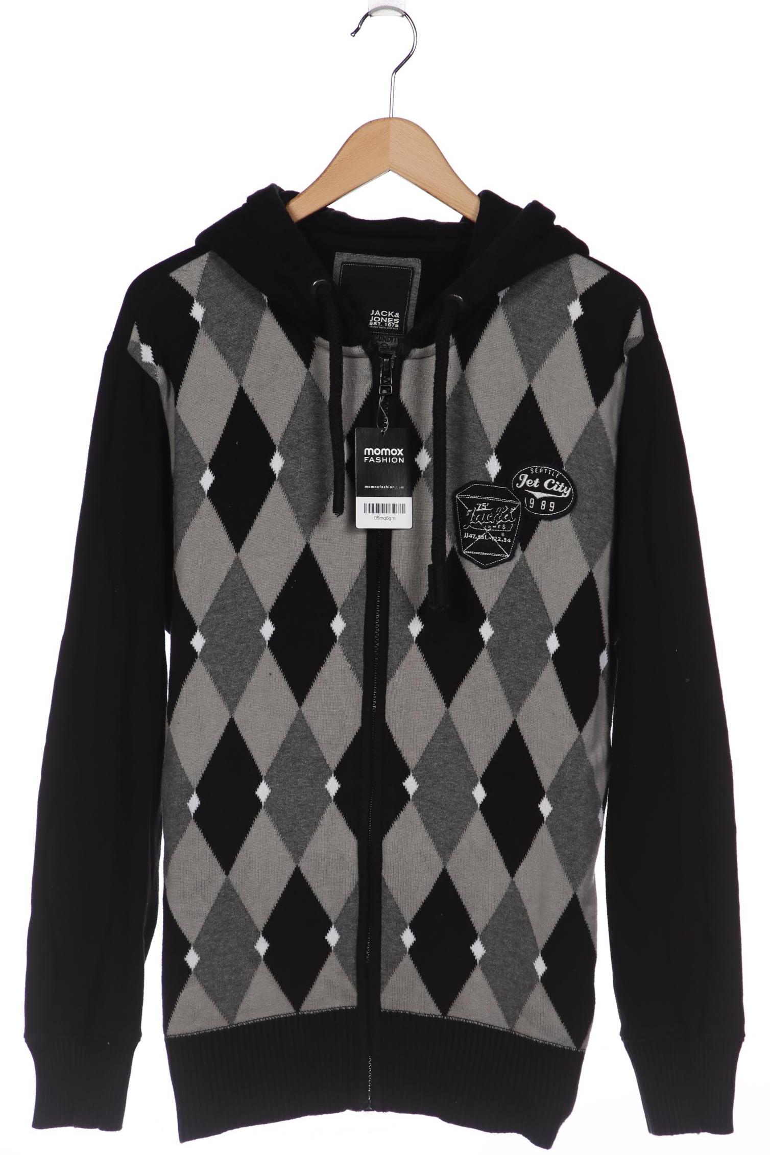 

JACK & JONES Herren Kapuzenpullover, schwarz