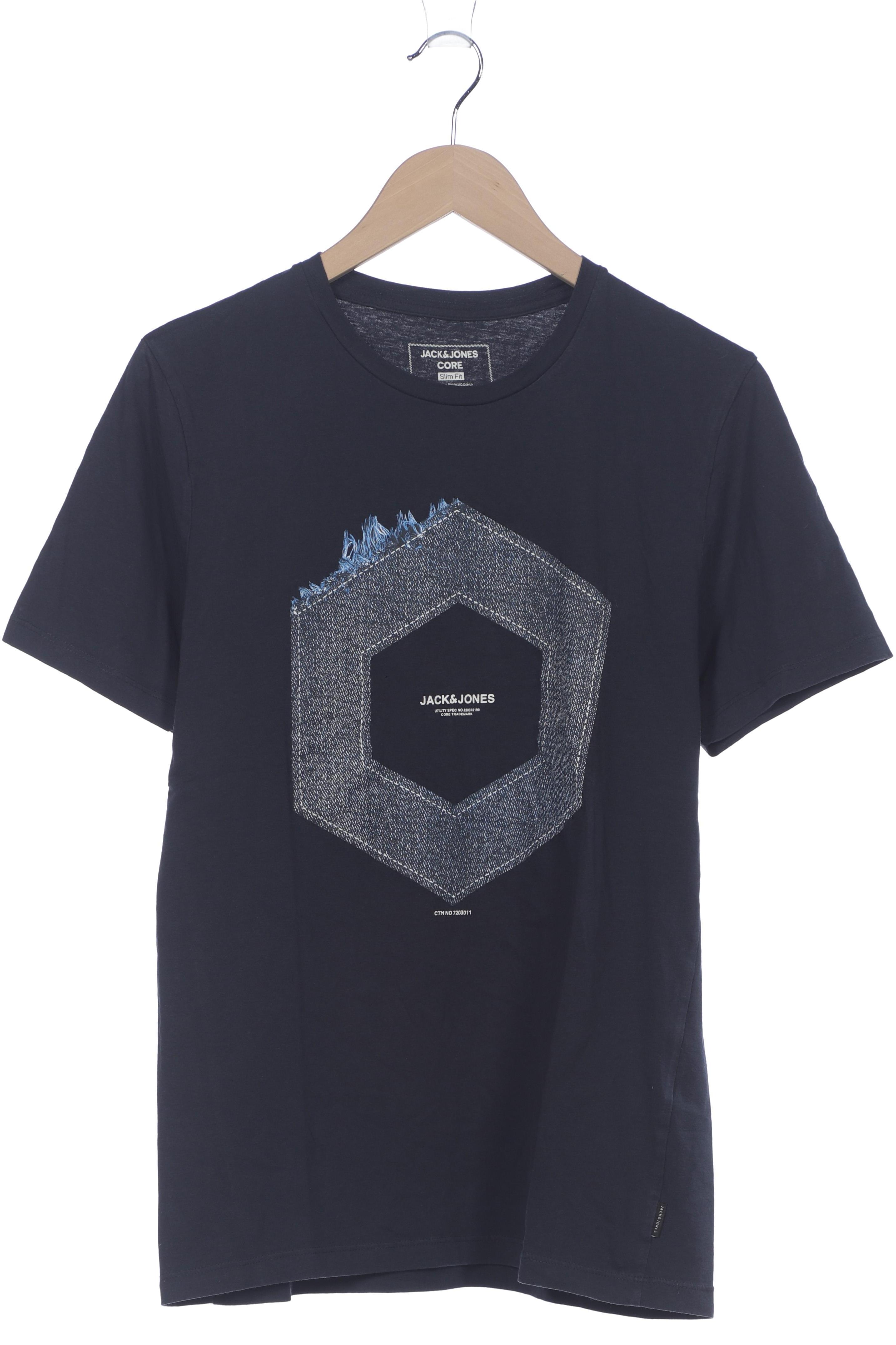 Thumbnail - Jack &amp; Jones Herren T-Shirt, marineblau, Gr. 52