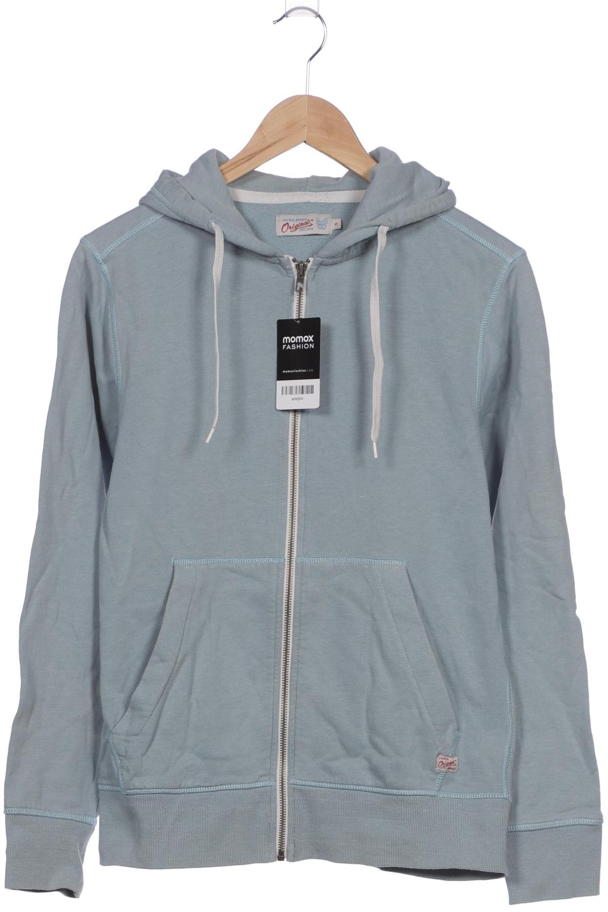

Jack & Jones Herren Kapuzenpullover, hellblau, Gr. 46
