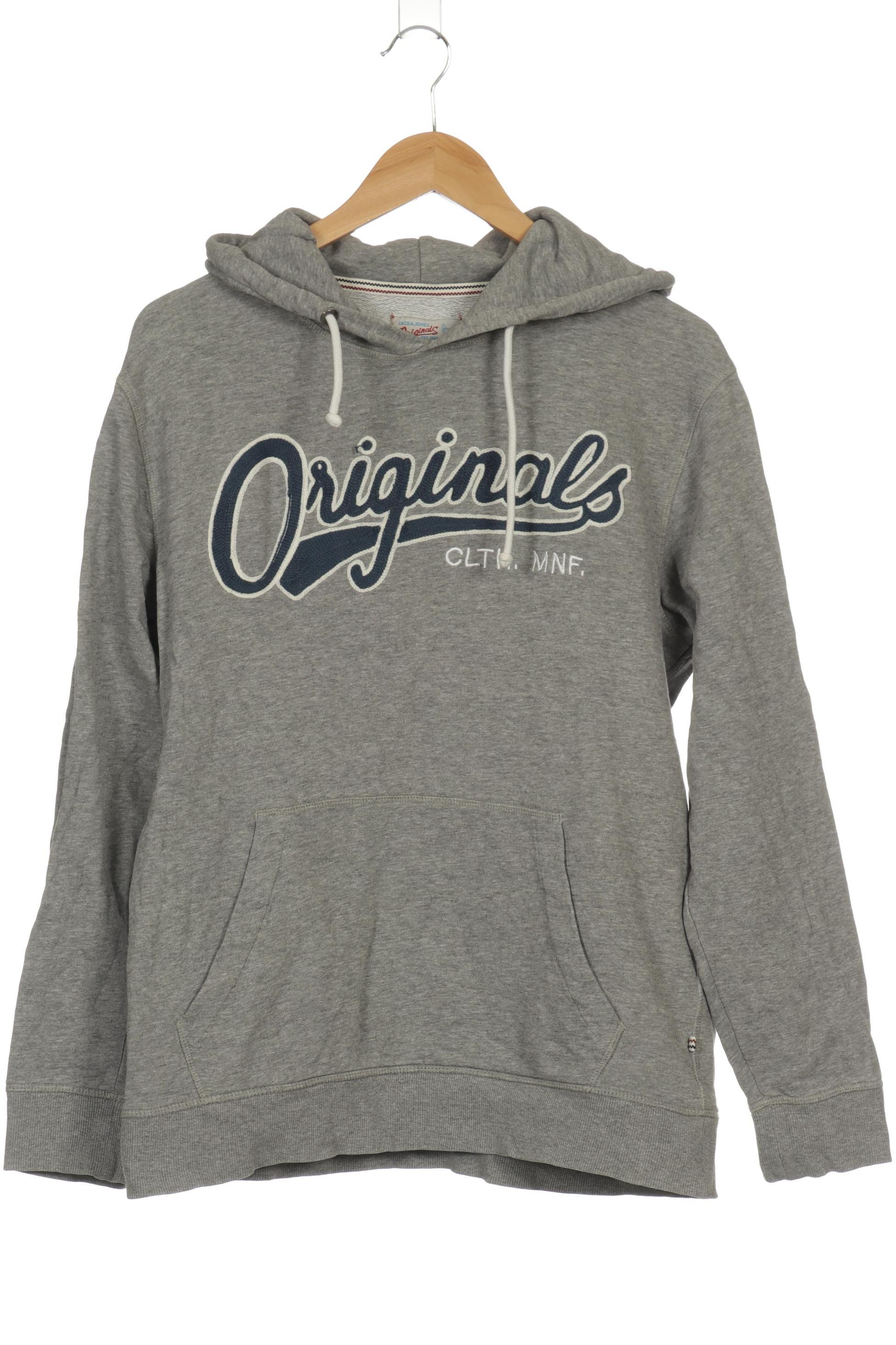 

Jack & Jones Herren Kapuzenpullover, grau, Gr. 52