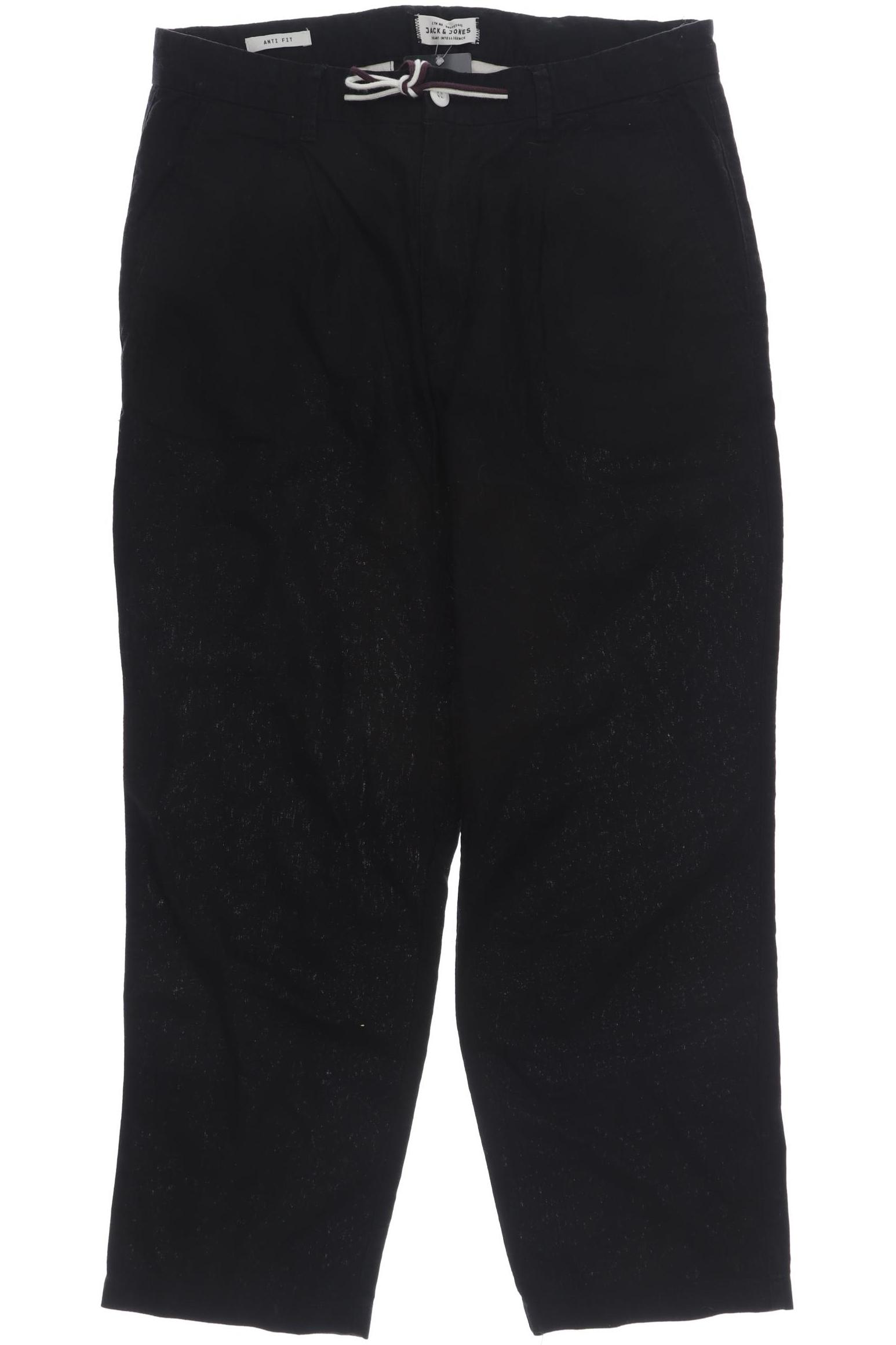 

Jack & Jones Herren Stoffhose, schwarz, Gr. 33