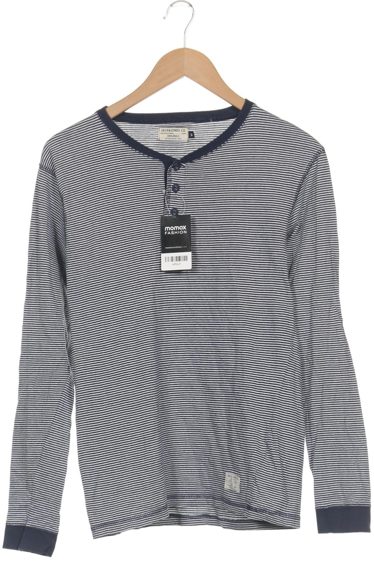 

Jack & Jones Herren Langarmshirt, marineblau, Gr. 48