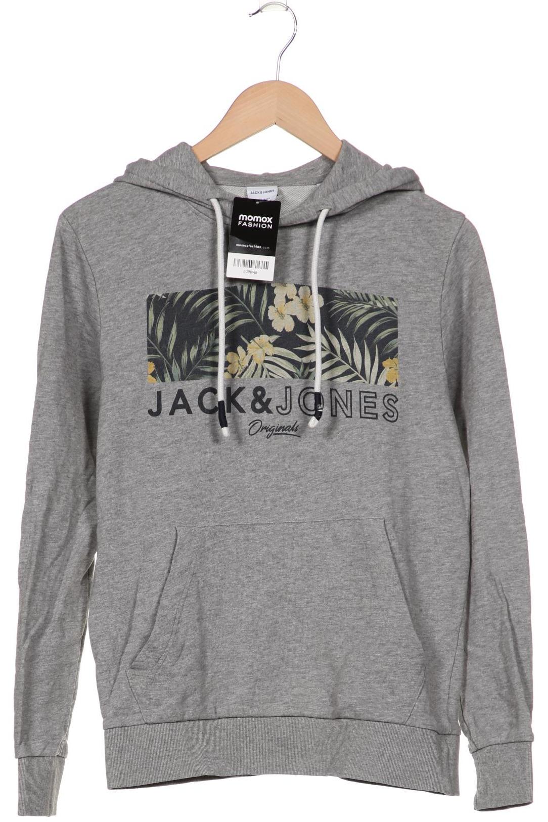 

JACK & JONES Herren Kapuzenpullover, grau