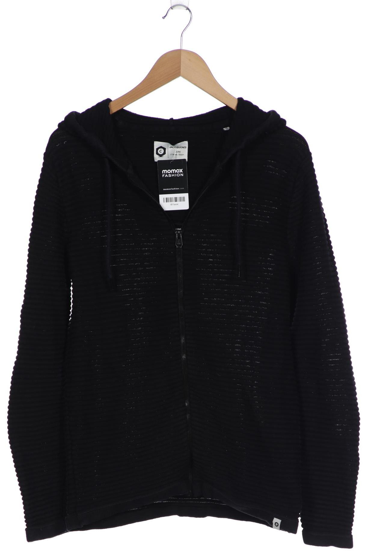 

Jack & Jones Herren Kapuzenpullover, schwarz, Gr. 48