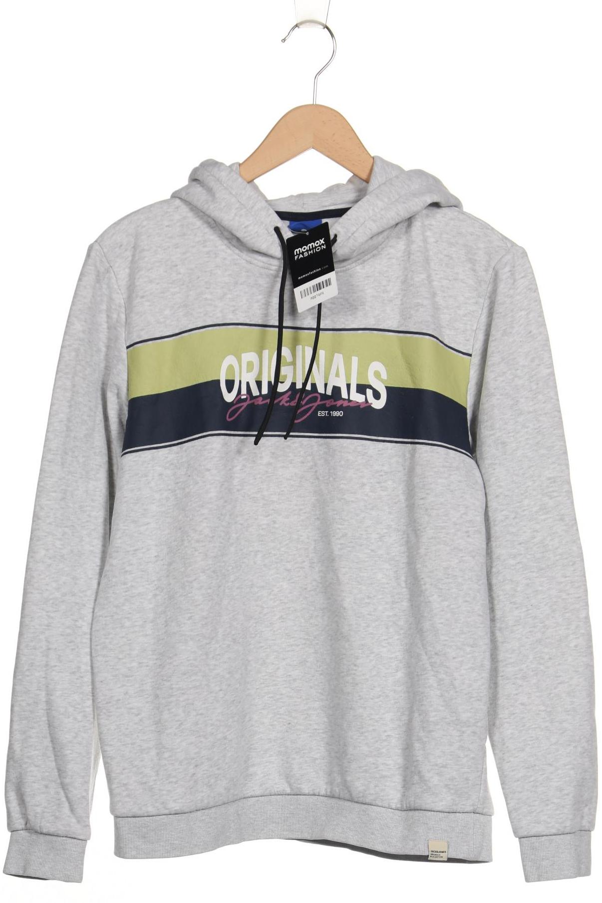

Jack & Jones Herren Kapuzenpullover, grau, Gr. 48