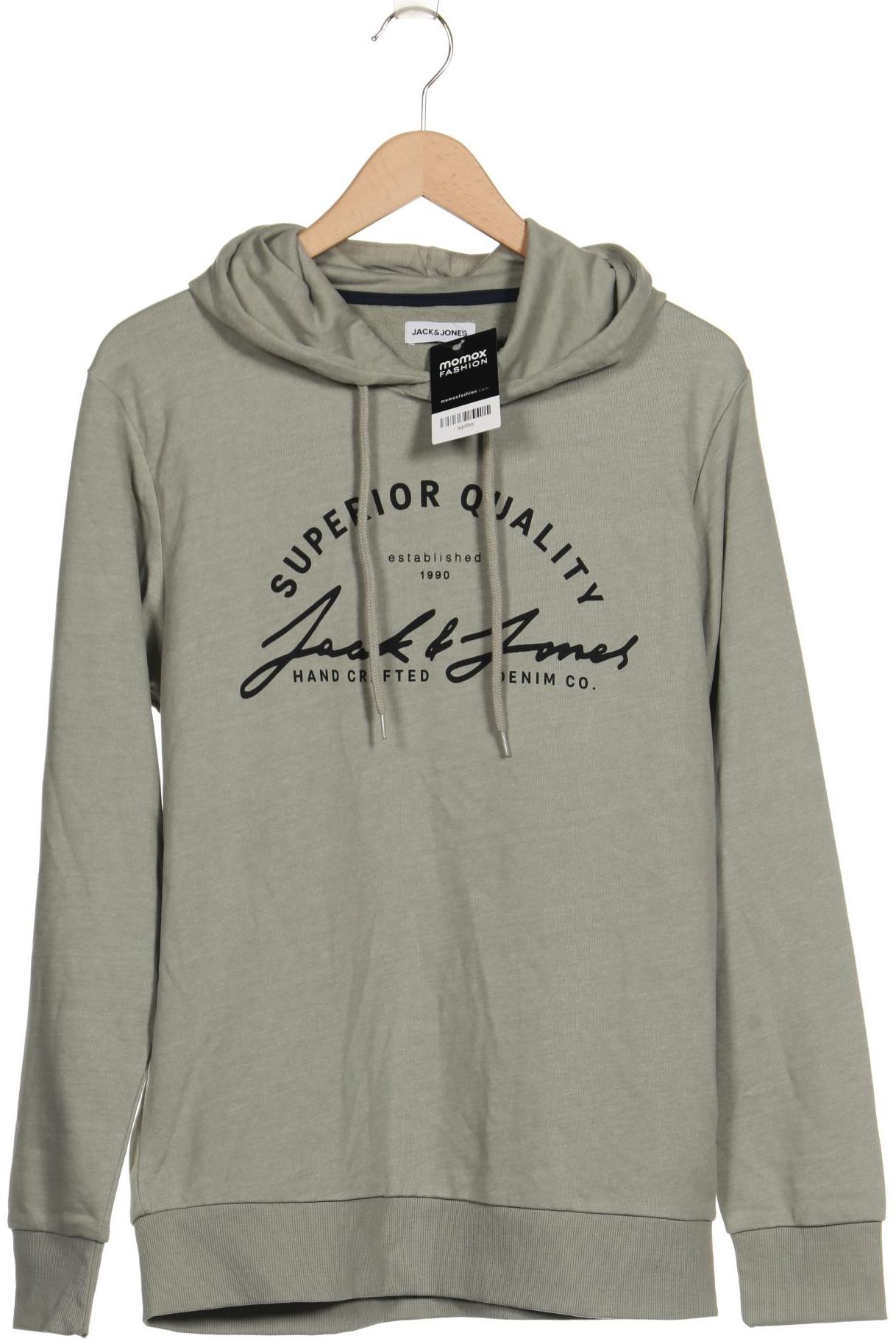 

Jack & Jones Herren Kapuzenpullover, hellgrün, Gr. 48