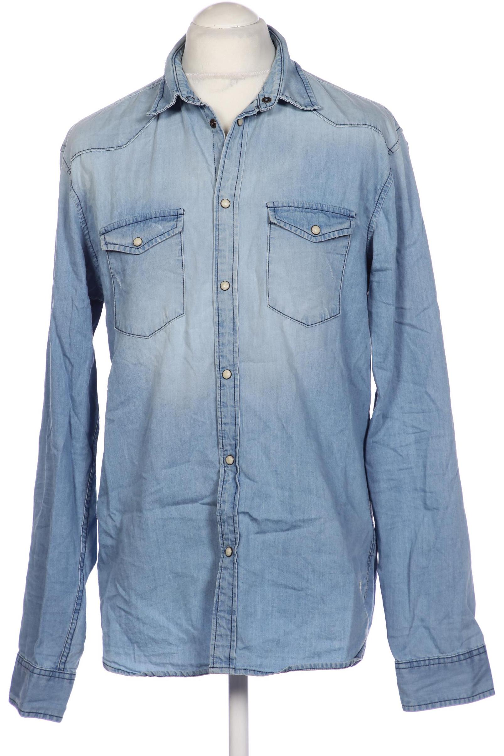 

Jack & Jones Herren Hemd, blau, Gr. 52