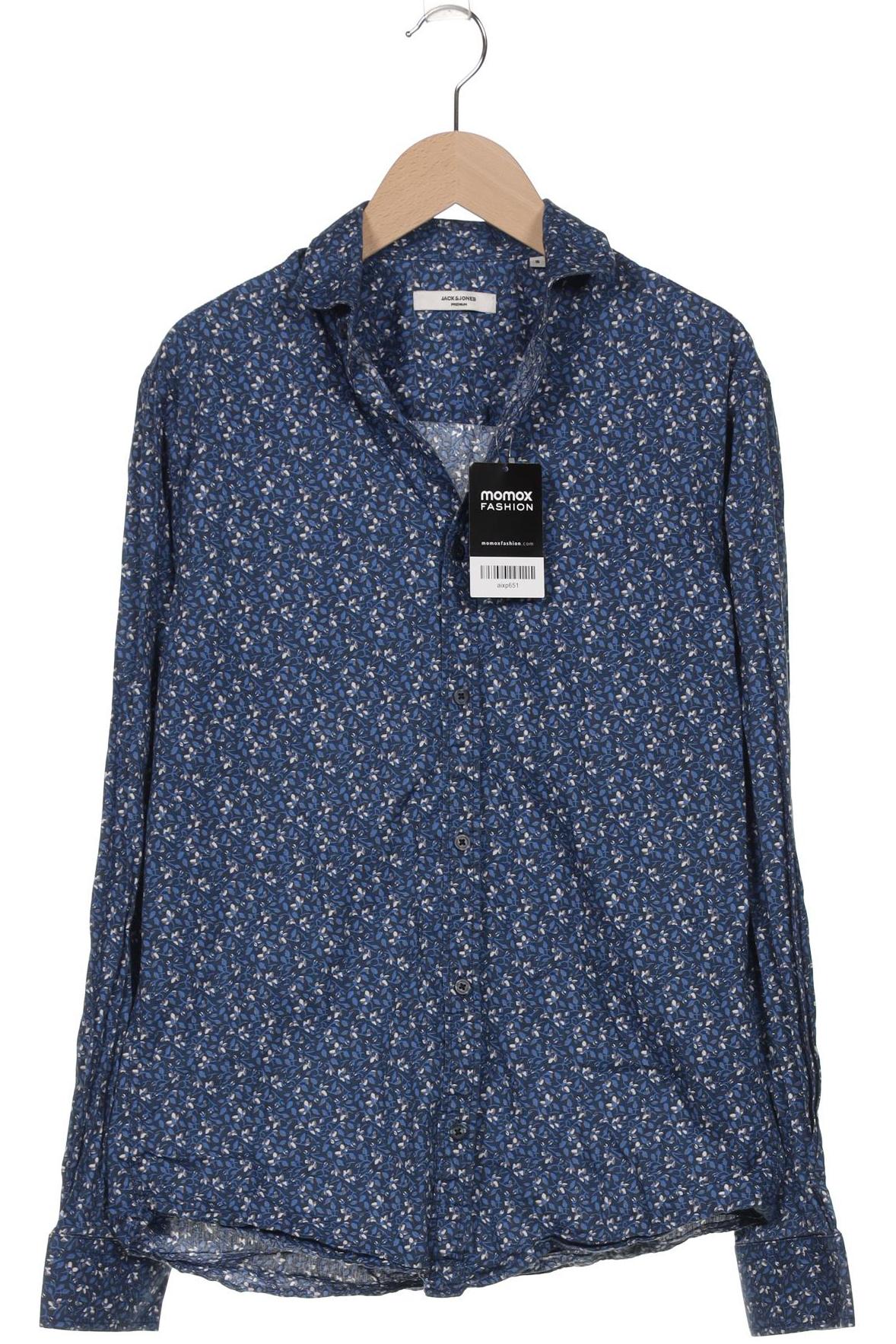 

Jack & Jones Herren Hemd, blau, Gr. 46