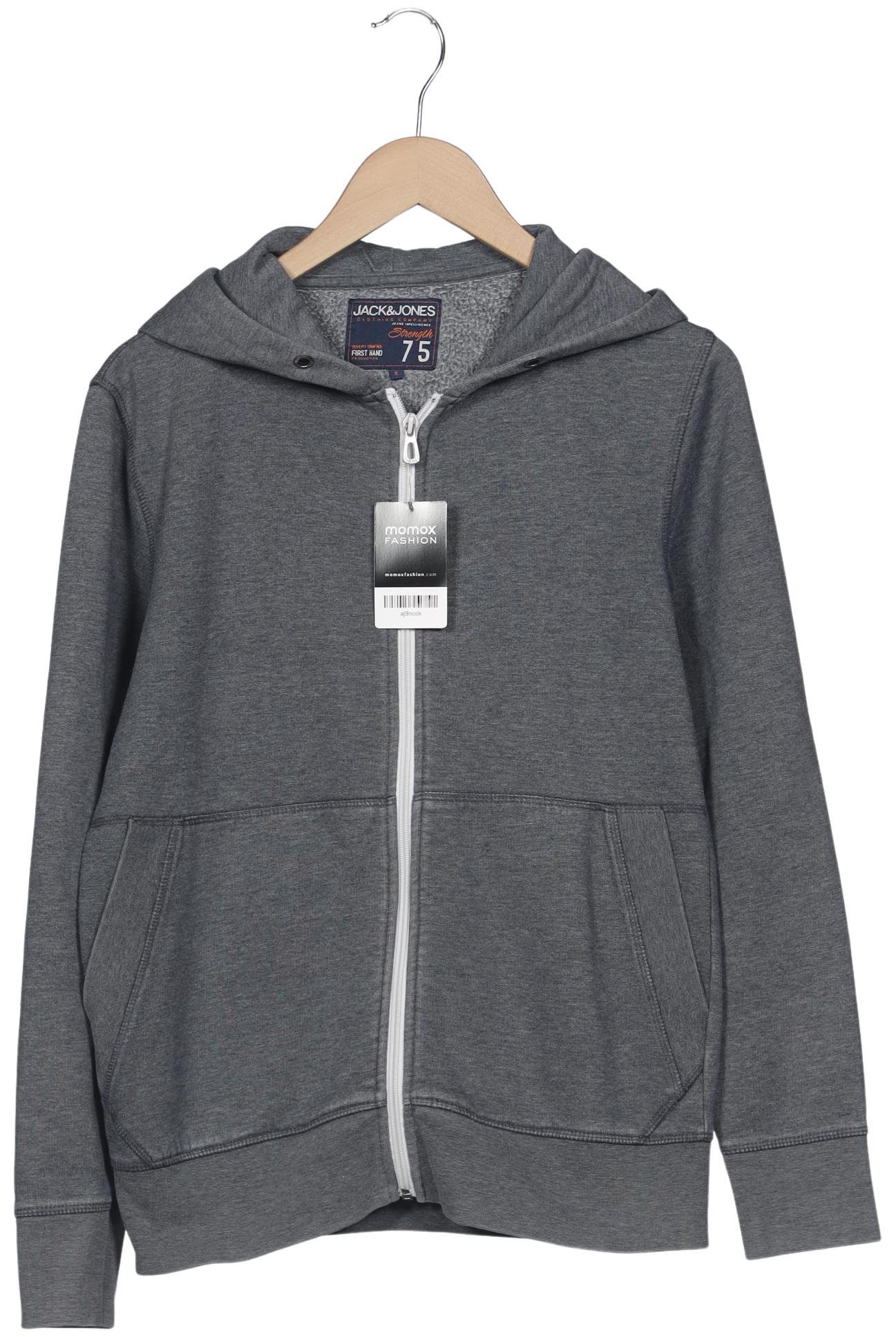 

Jack & Jones Herren Kapuzenpullover, grau, Gr. 46