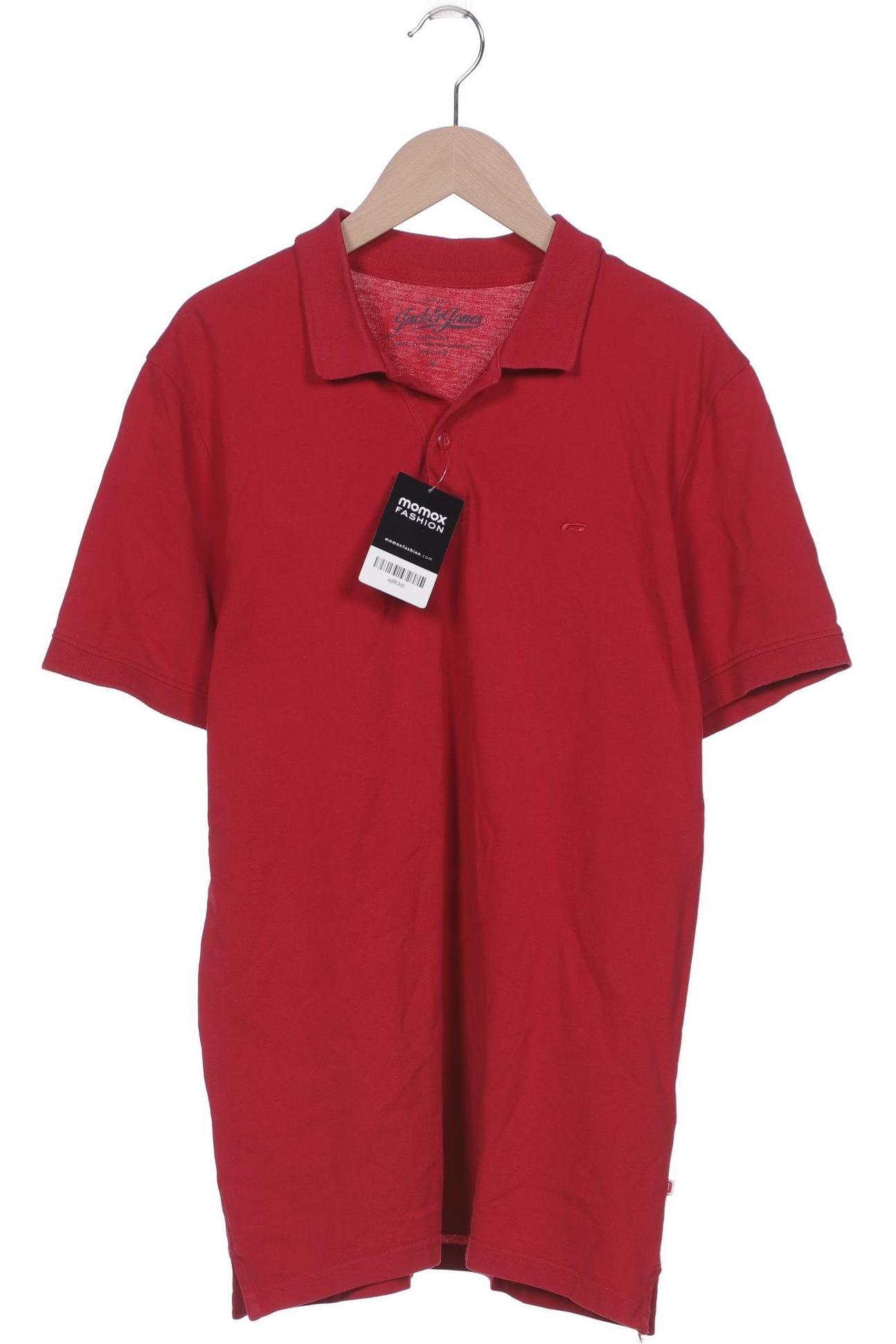 

JACK & JONES Herren Poloshirt, rot