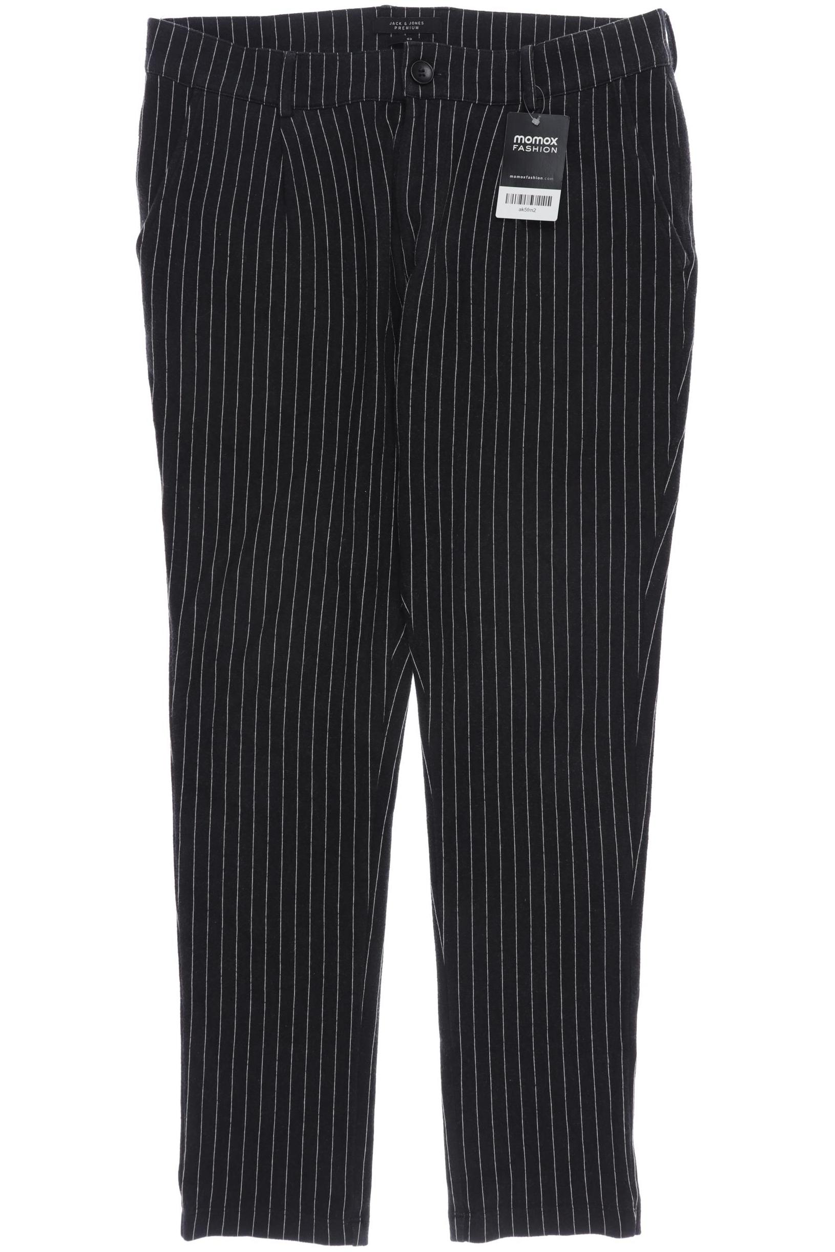 

Jack & Jones Herren Stoffhose, schwarz, Gr. 52