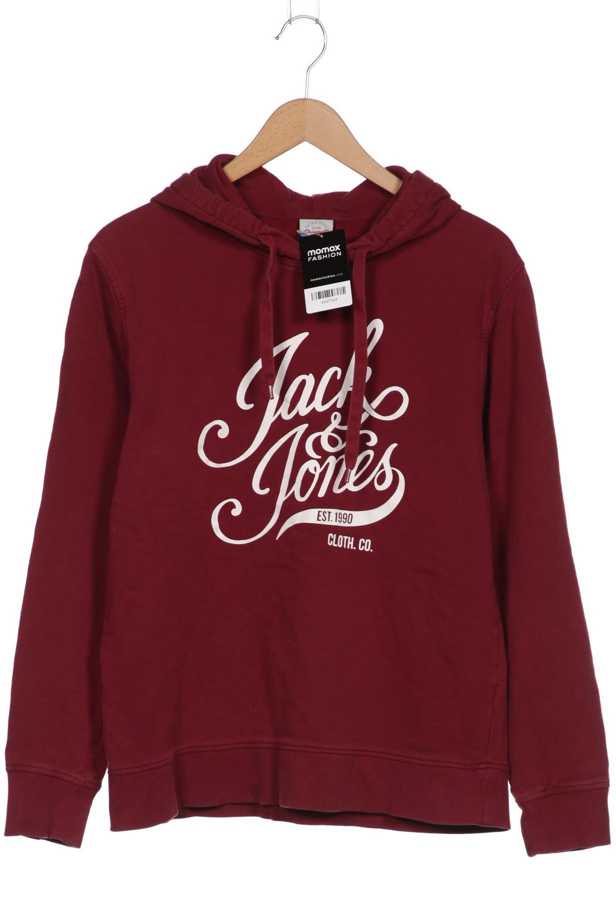 

JACK & JONES Herren Kapuzenpullover, bordeaux