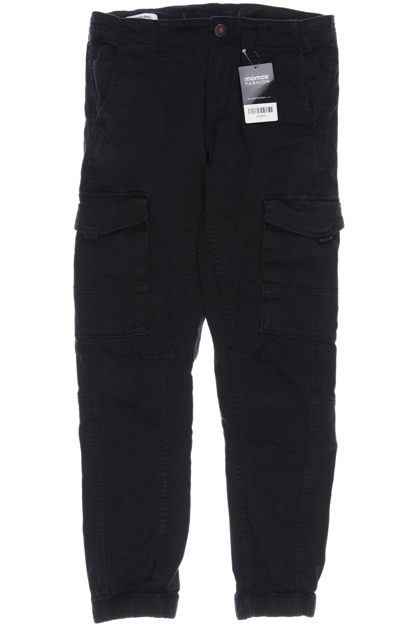 

JACK & JONES Herren Stoffhose, schwarz