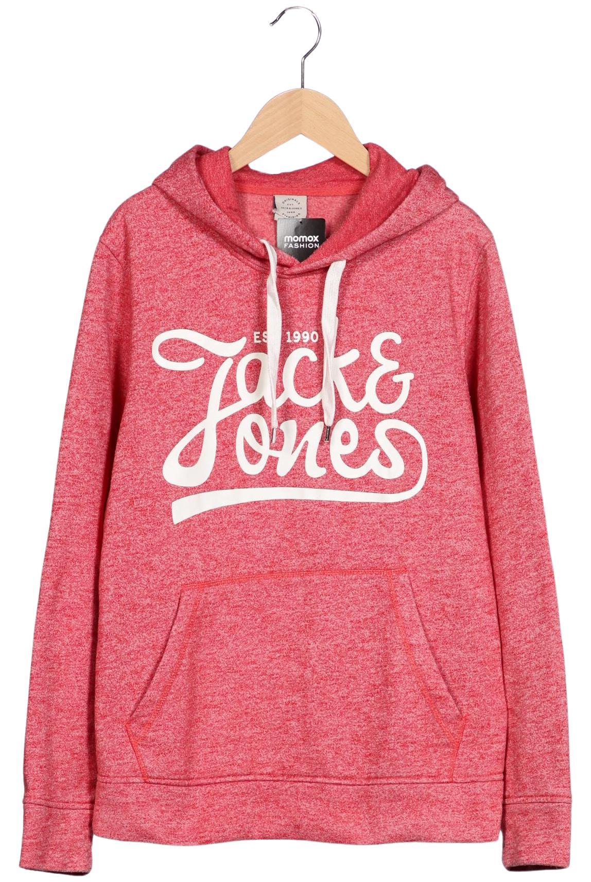 

Jack & Jones Herren Kapuzenpullover, rot, Gr. 46