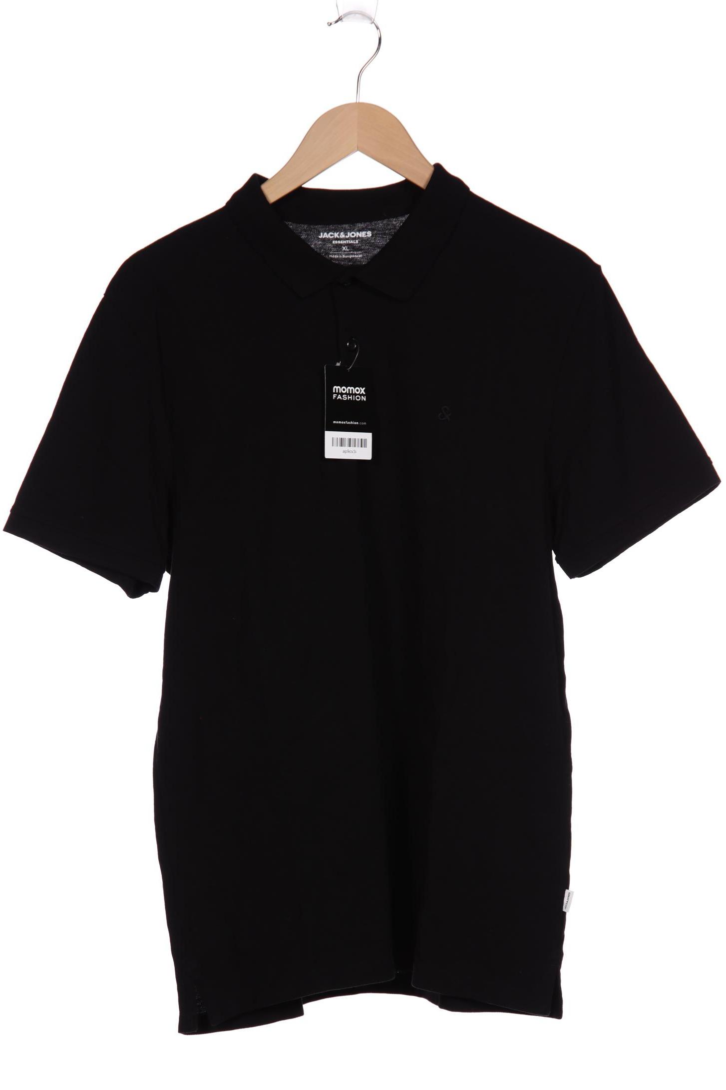 

JACK & JONES Herren Poloshirt, schwarz