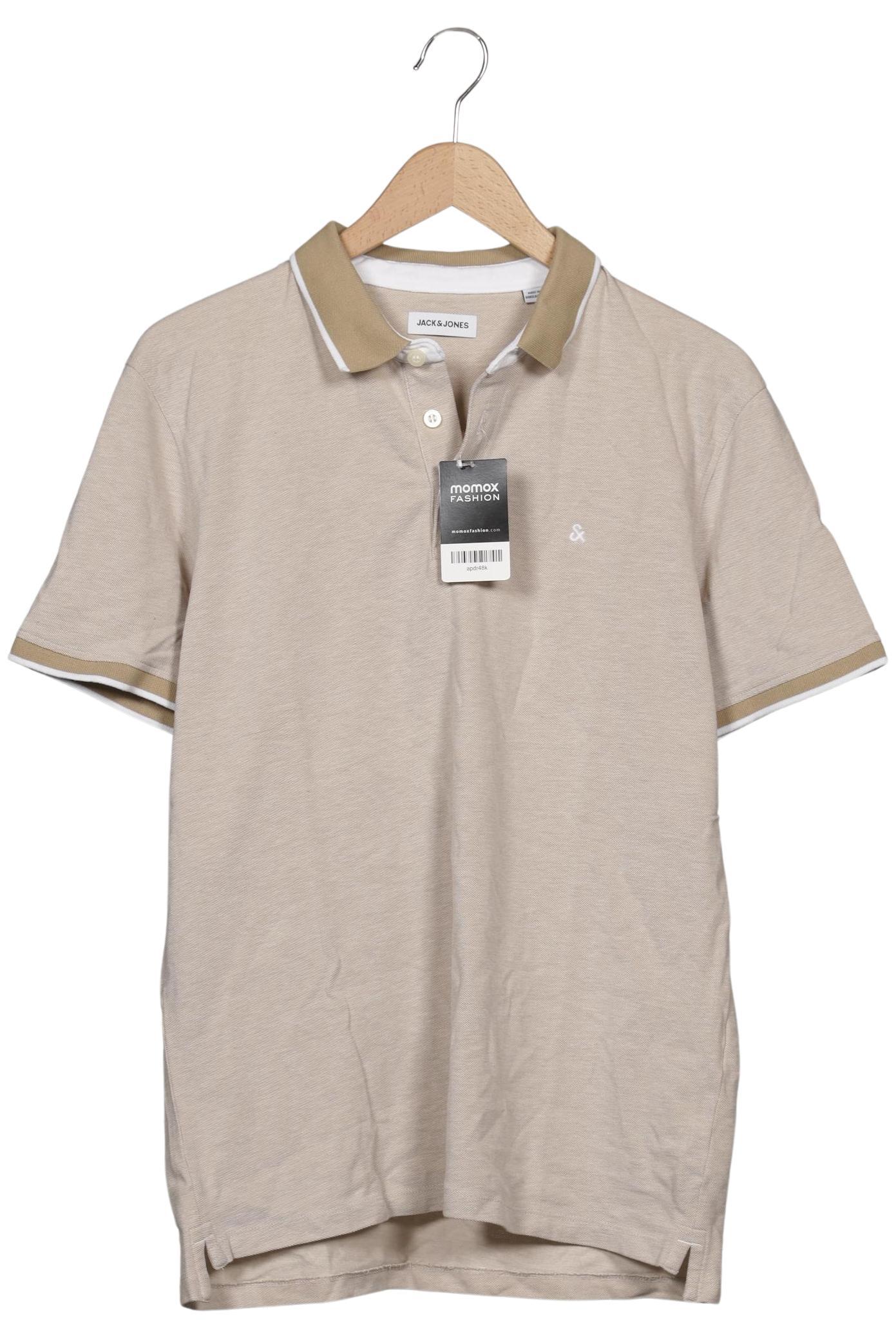 

Jack & Jones Herren Poloshirt, beige, Gr. 54