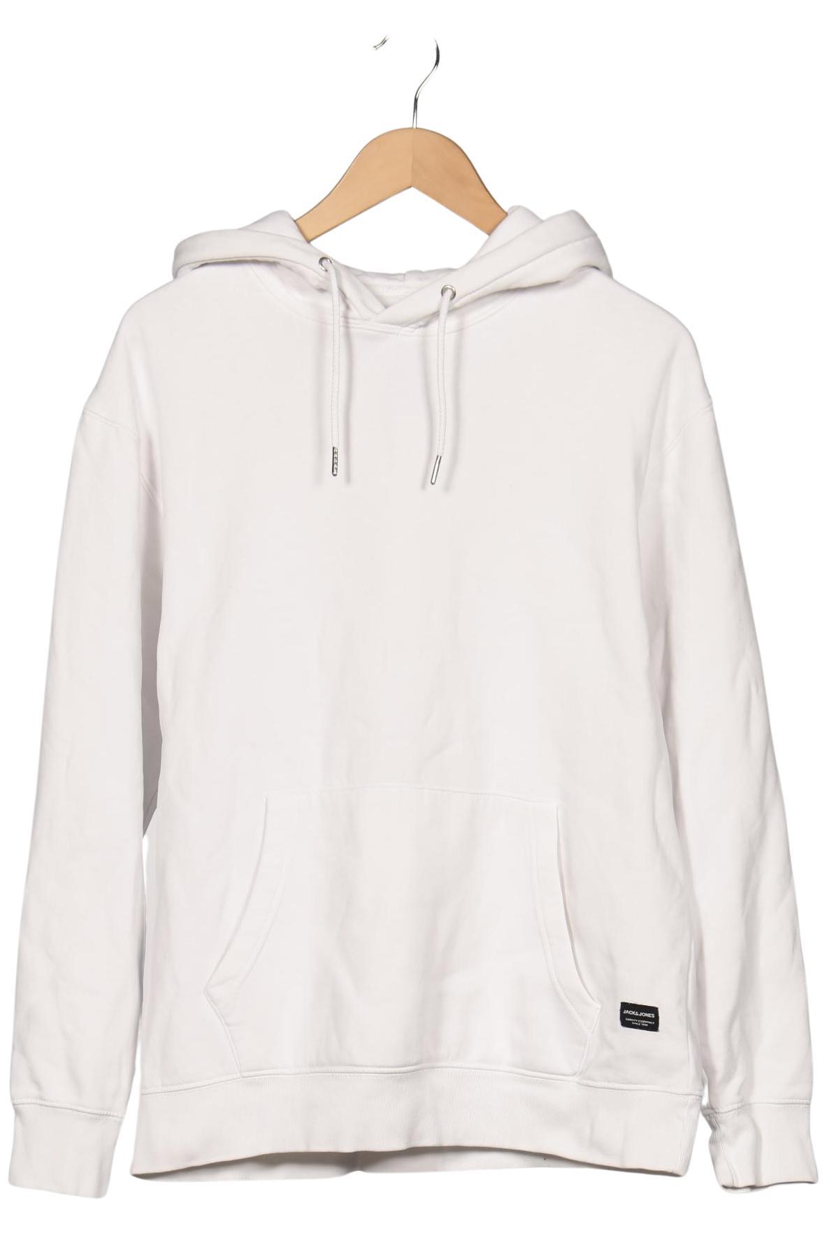 

Jack & Jones Herren Kapuzenpullover, weiß, Gr. 52