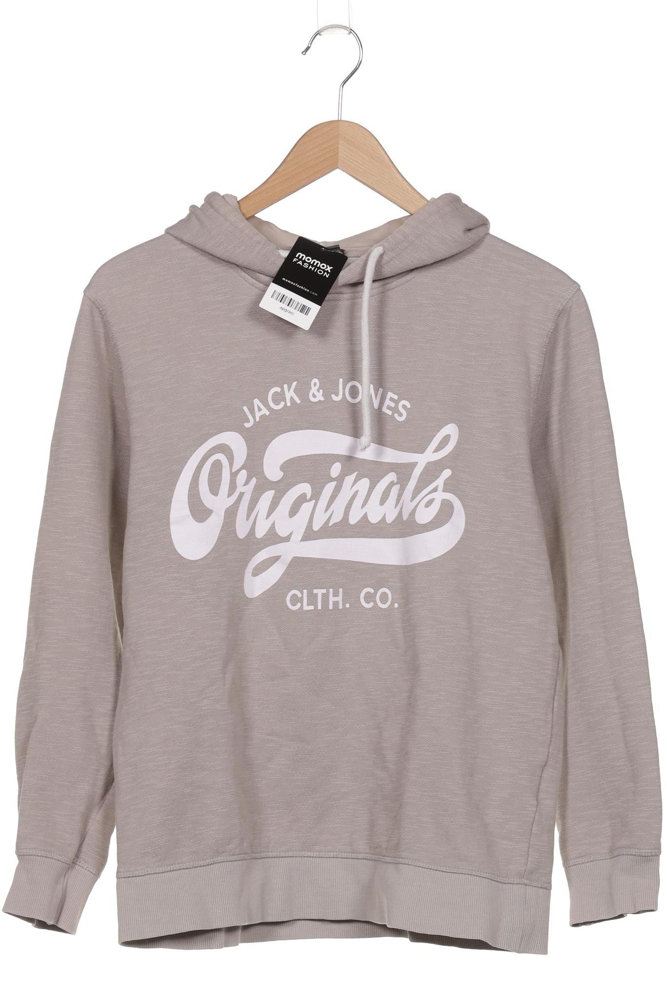 

Jack & Jones Herren Kapuzenpullover, grau, Gr. 52
