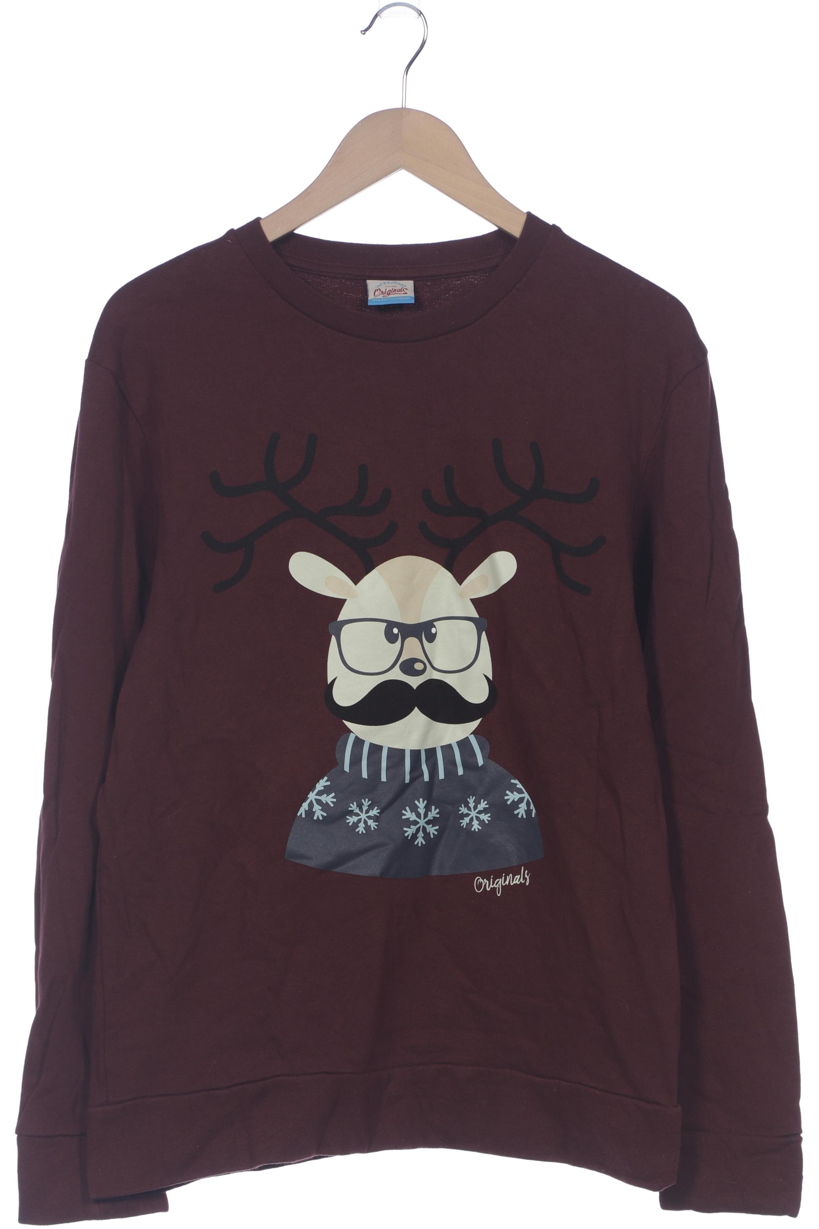 

Jack & Jones Herren Sweatshirt, bordeaux, Gr. 52