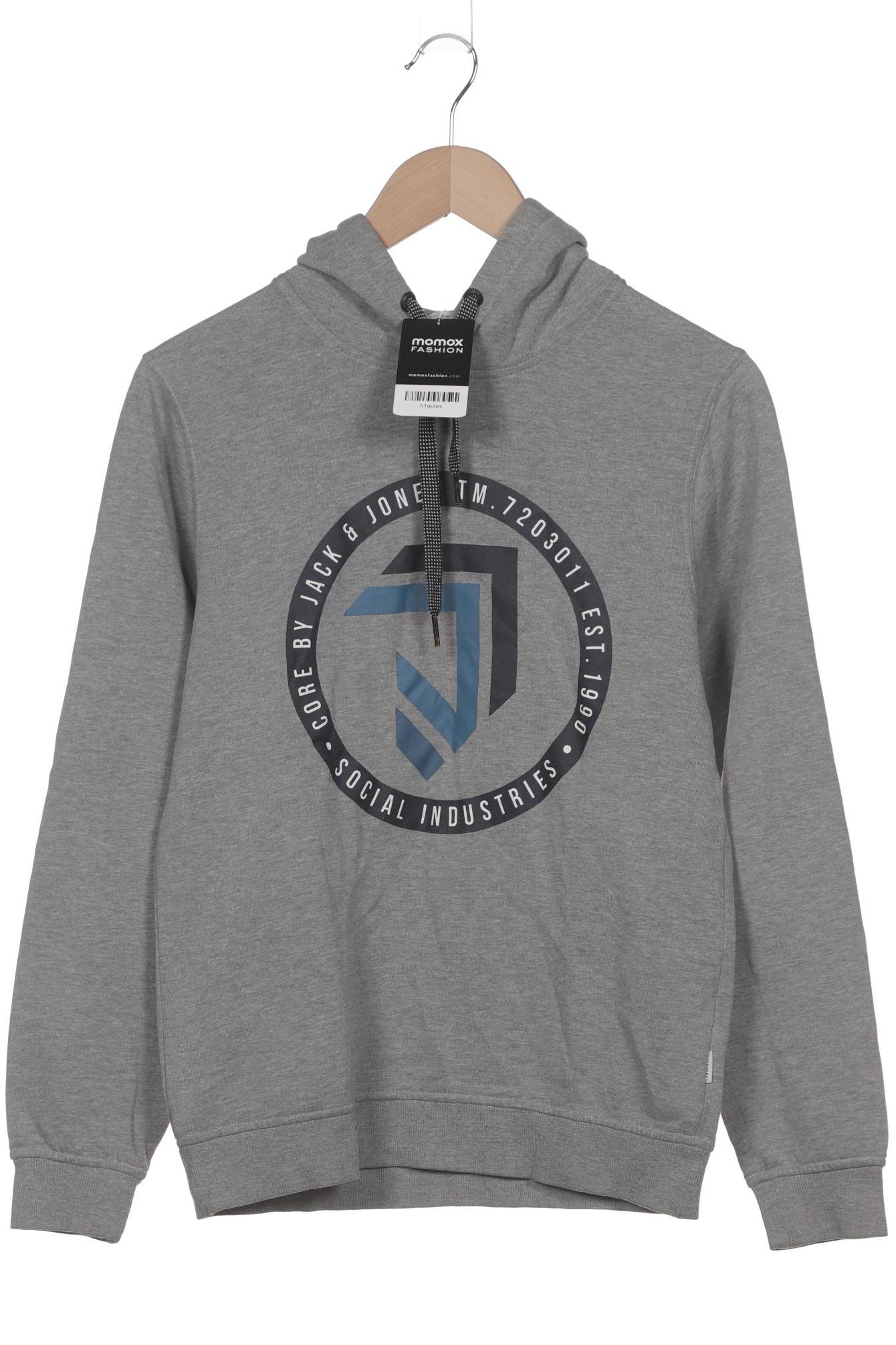 

Jack & Jones Herren Kapuzenpullover, grau, Gr. 46