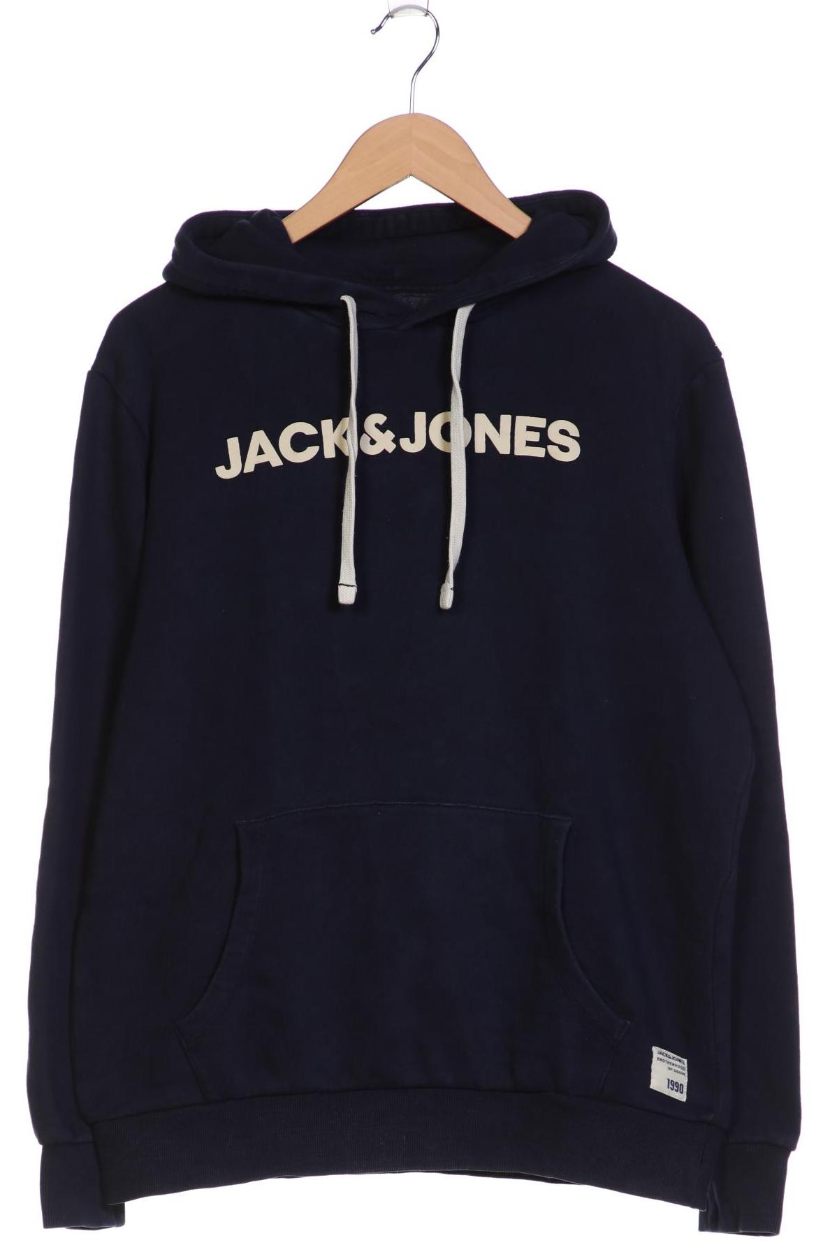 

Jack & Jones Herren Kapuzenpullover, marineblau, Gr. 48