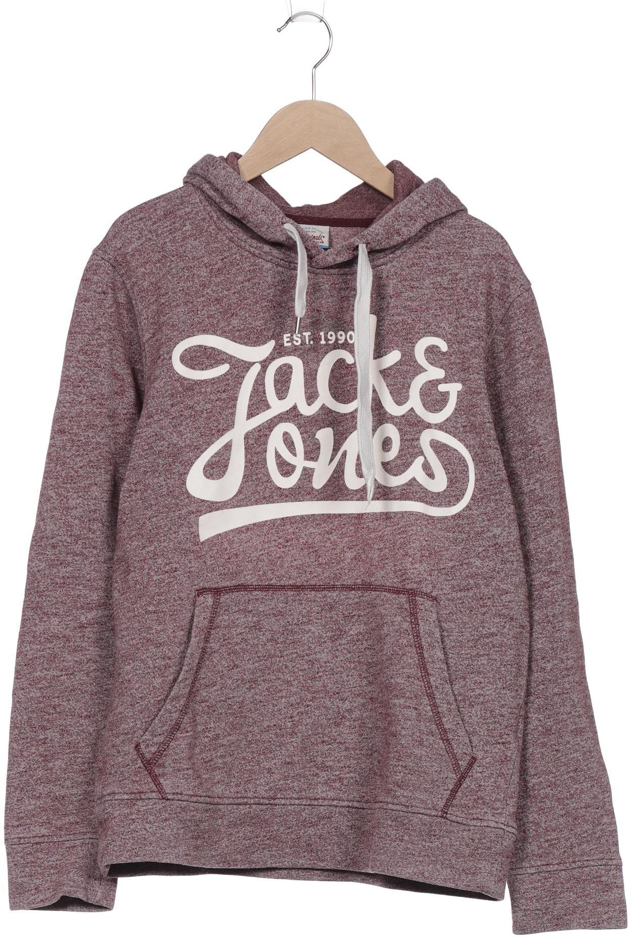 

Jack & Jones Herren Kapuzenpullover, bordeaux