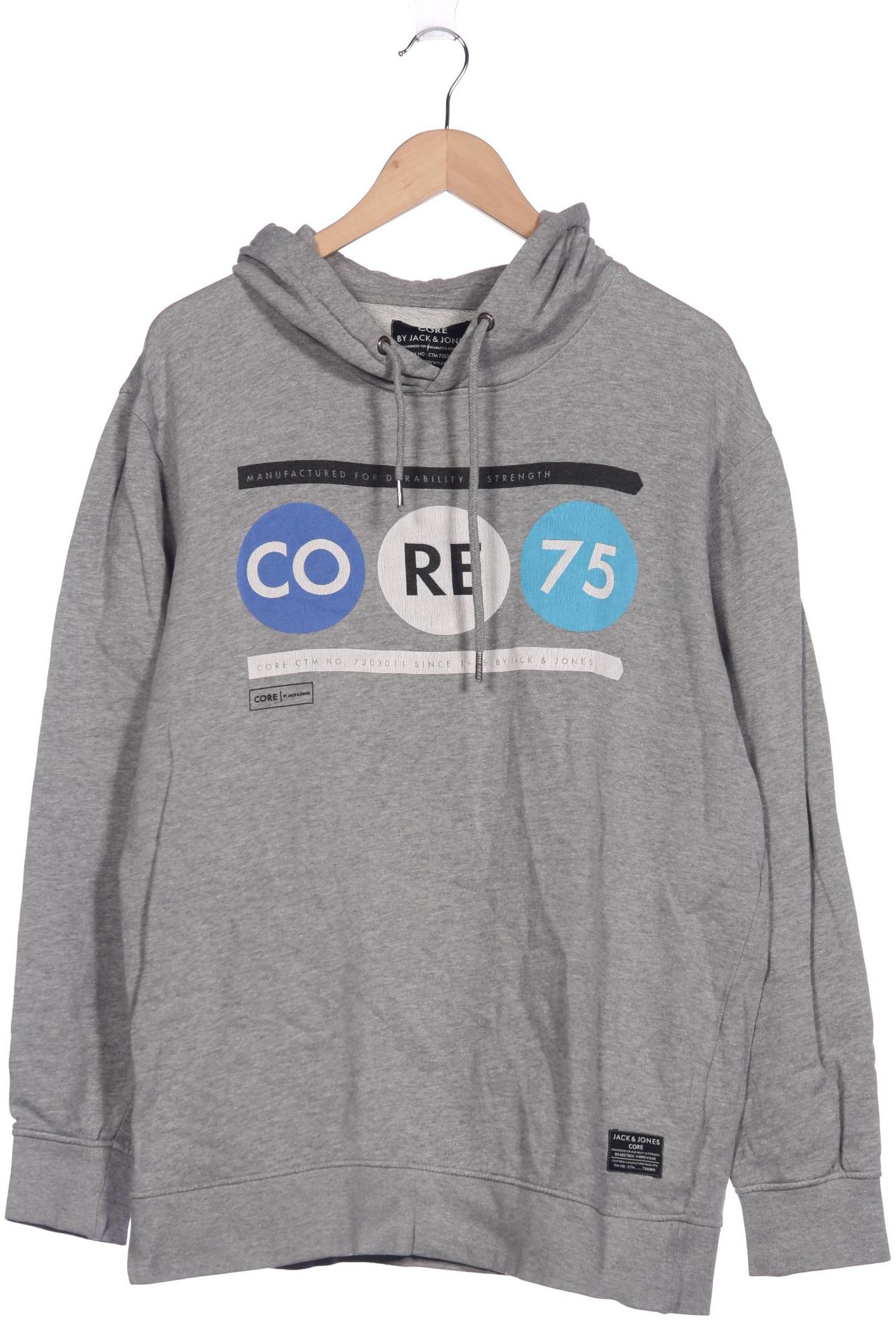 

Jack & Jones Herren Kapuzenpullover, grau, Gr. 54