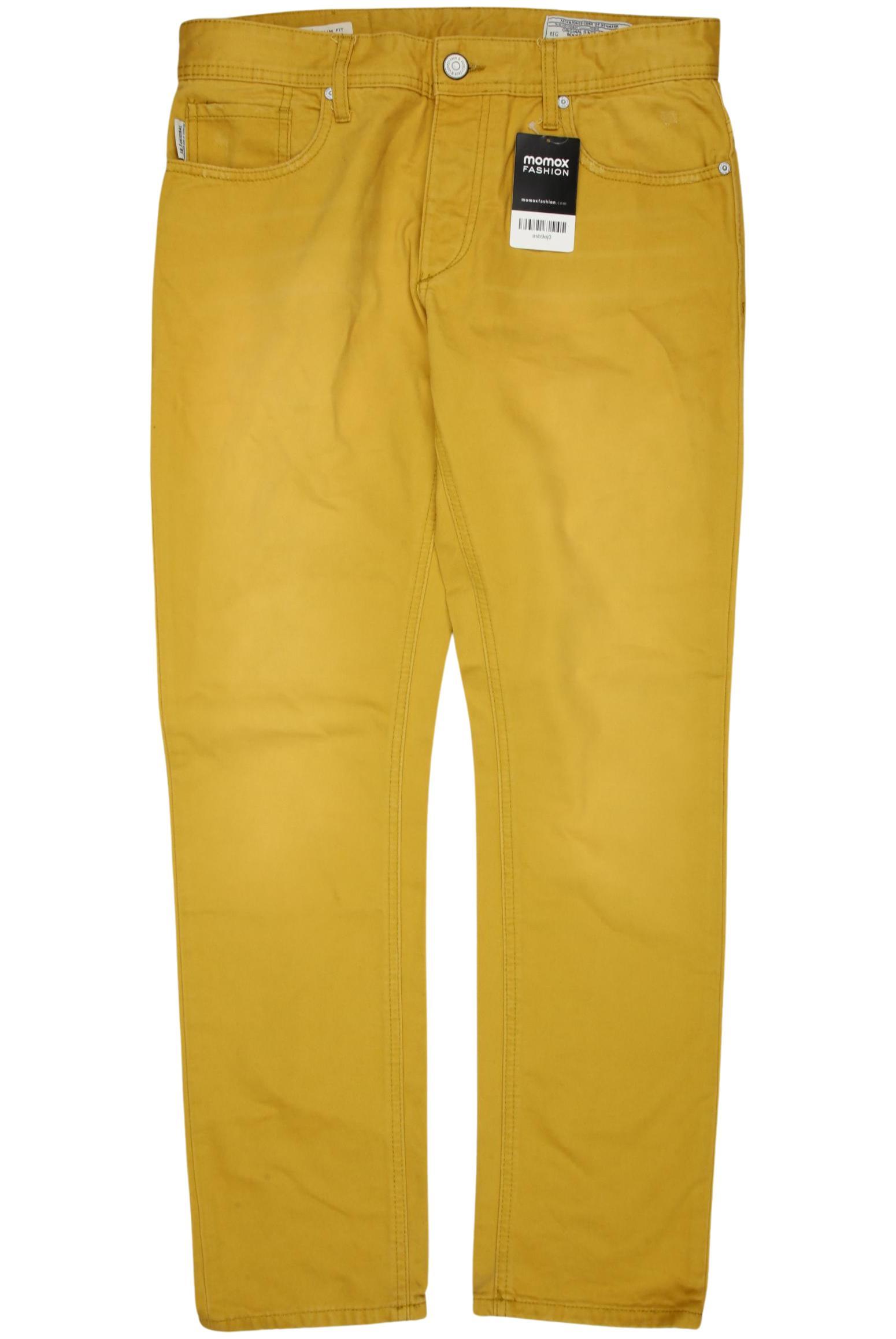 

Jack & Jones Herren Jeans, gelb, Gr. 32