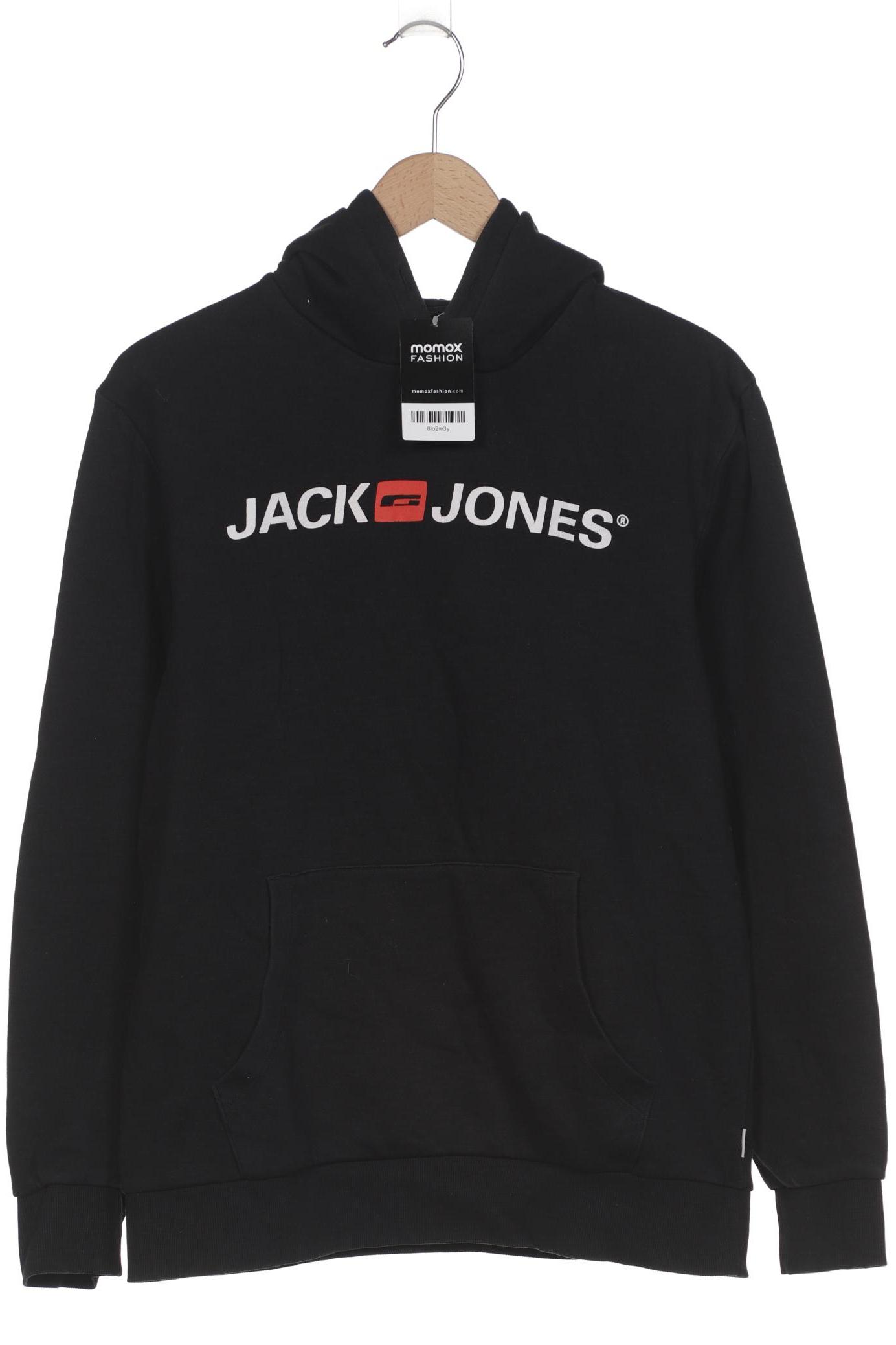 

Jack & Jones Herren Kapuzenpullover, schwarz, Gr. 52