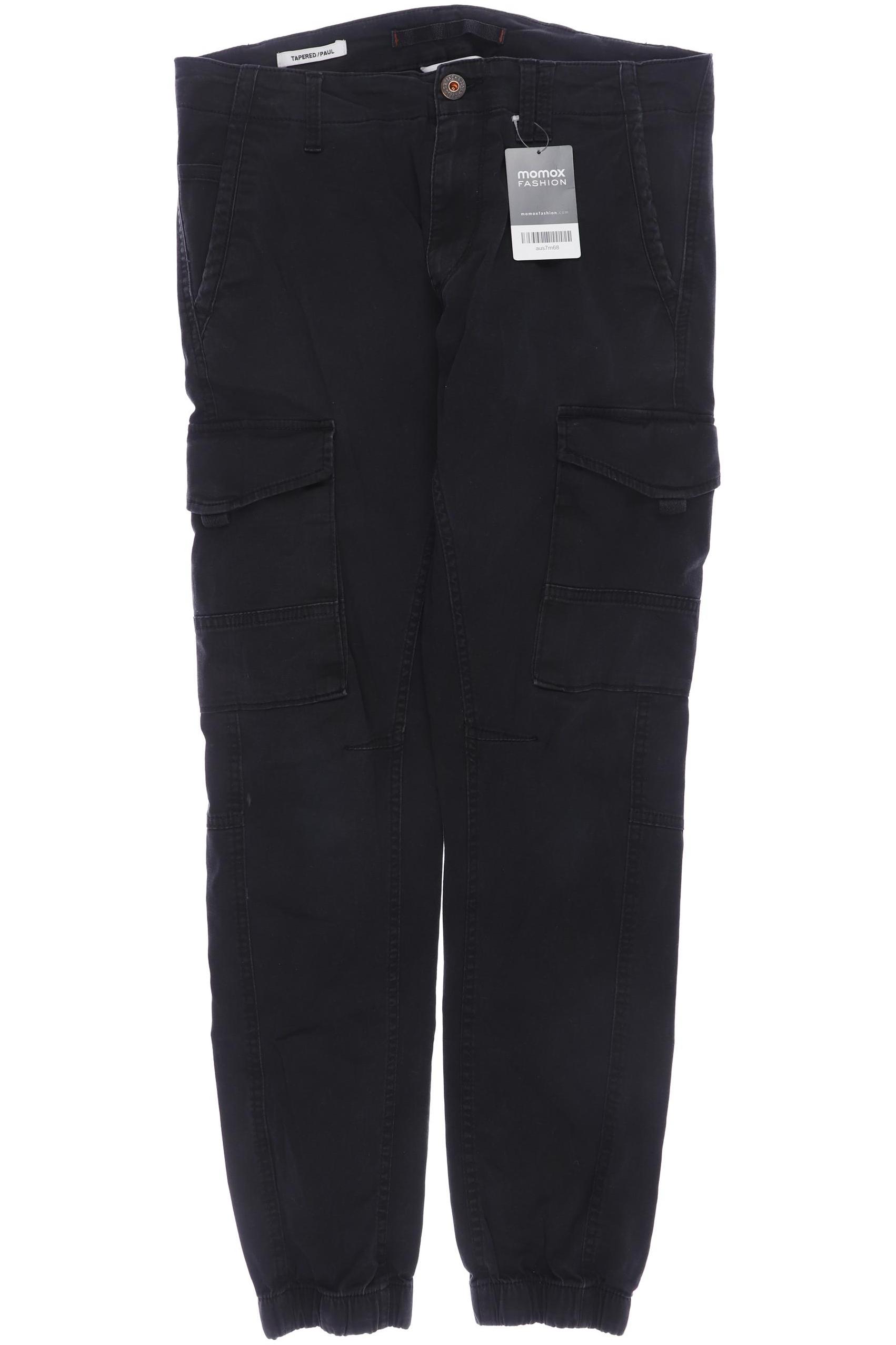 

JACK & JONES Herren Stoffhose, schwarz