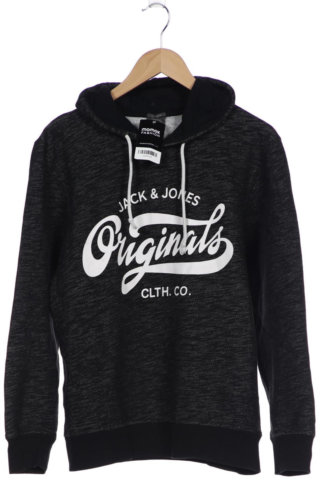 

JACK & JONES Herren Kapuzenpullover, schwarz