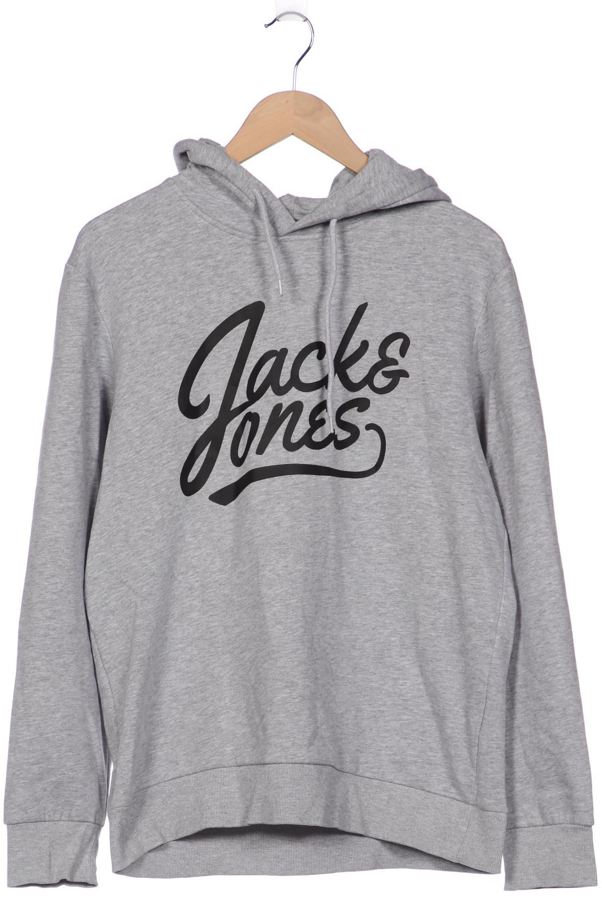 

JACK & JONES Herren Kapuzenpullover, grau